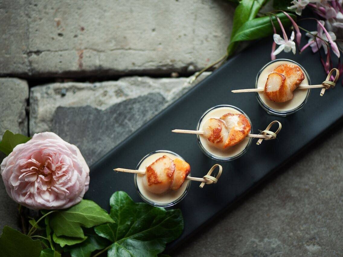 Crisp &amp; Vale Catering  A catering company for people who get excited about eating!  We are Fanatical about flavour, passionate about presentation and serious about service, leaving you and your guests with an unforgettable experience. To make it memorable we perfect every last detail - crafting custom menus, creating polished displays and providing experienced catering staff to deliver a seamless event. Our mission is to create a bespoke event for you. With the 'clink' of the champagne glass you can toast to your success!