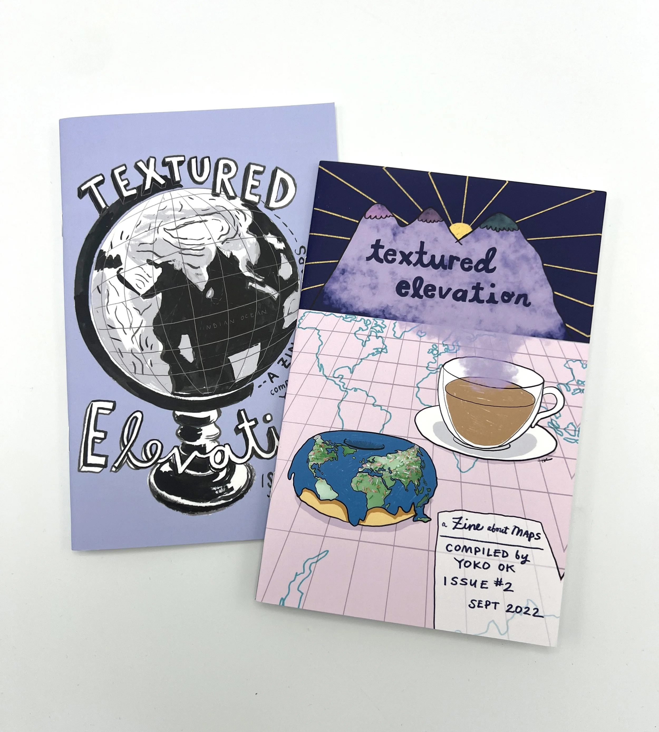 Textured Elevation (A Zine About Maps) 2-Pack!
