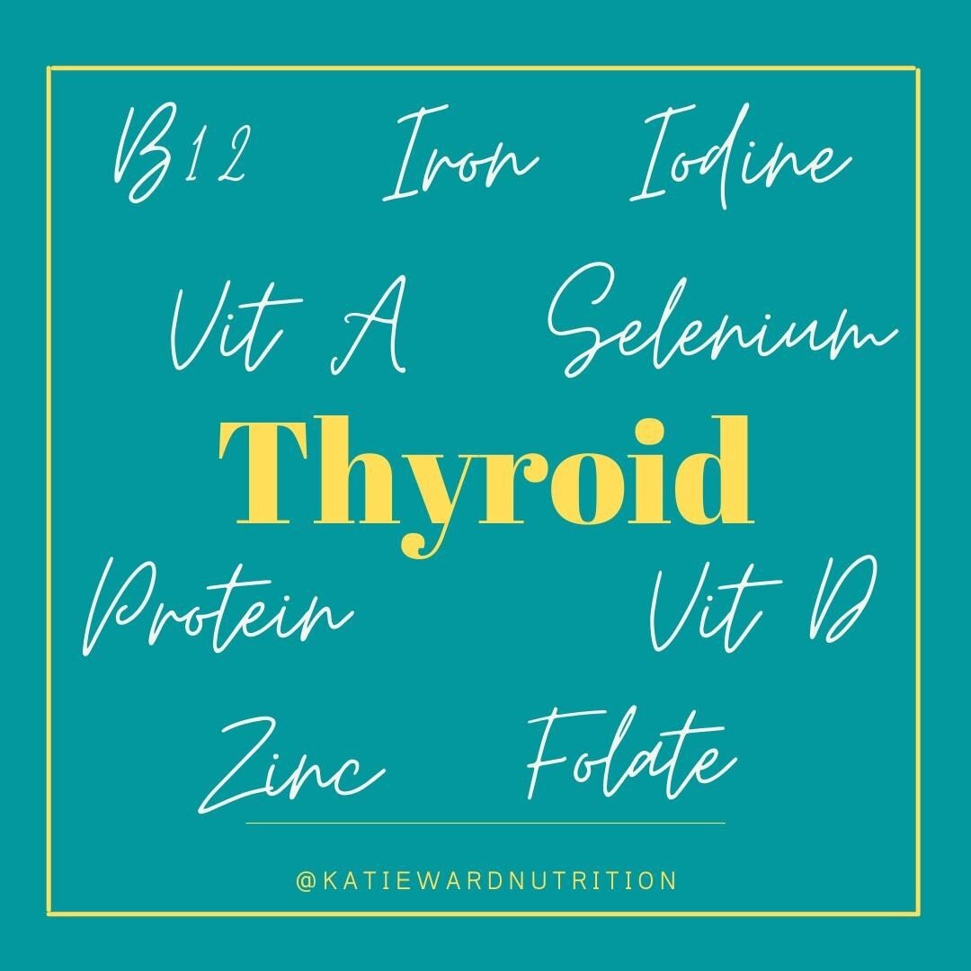 As is hopefully clear from my series so far, there are quite a few aspects that go into thyroid health. As a practitioner I would always be working on the below elements with a client to achieve overall optimal thyroid health:⁠
⁠
💩 Gut health: not d