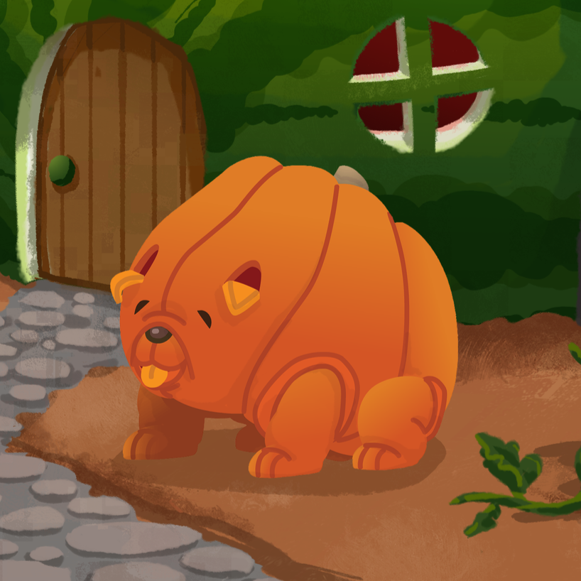 Nugget the Gourd Dog