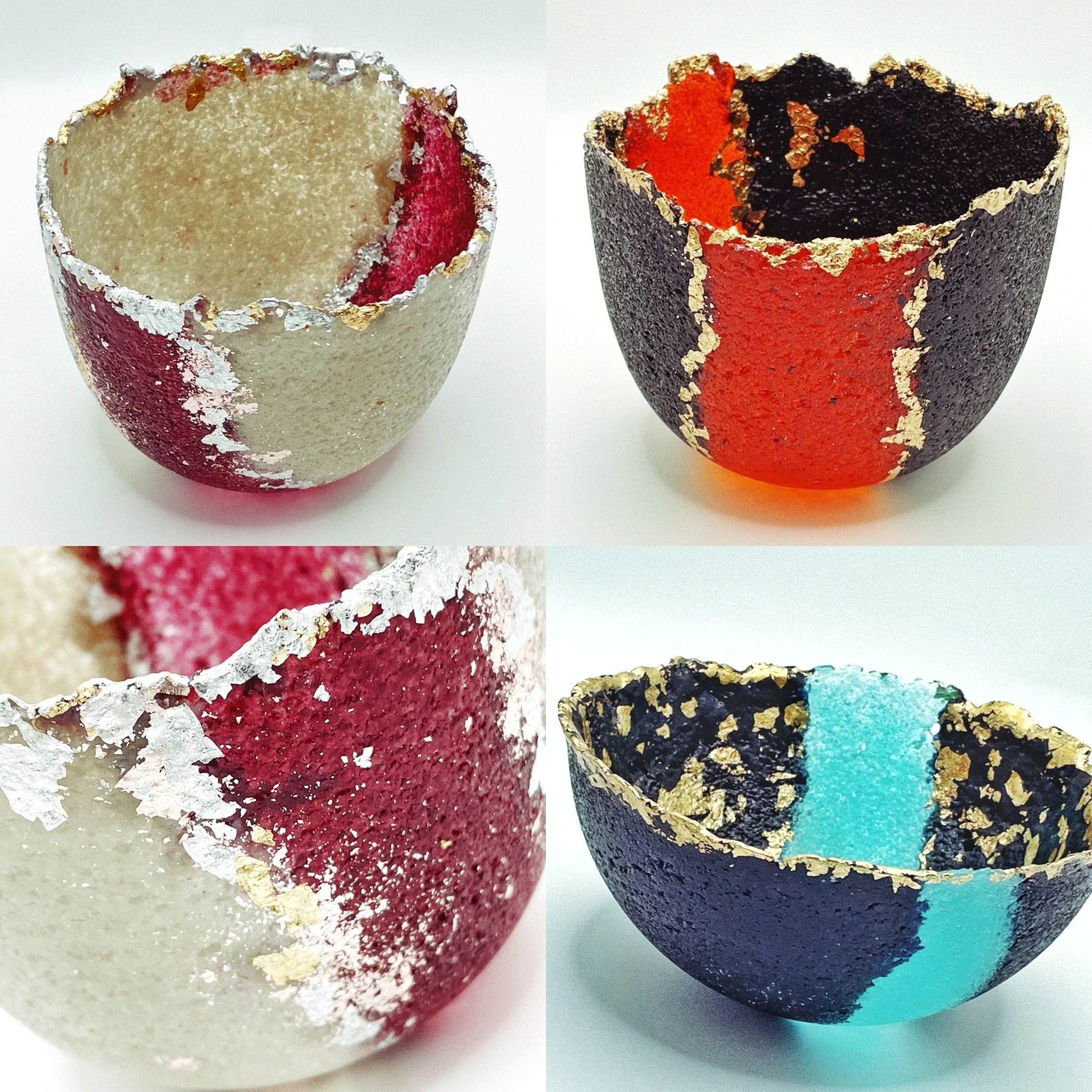 Pate-de-verre Bowls (Medium)