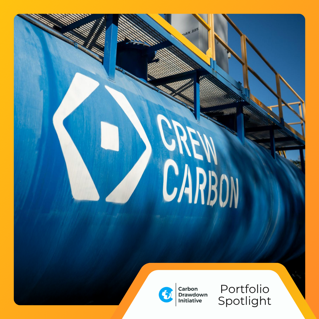 Portfolio Spotlight: CREW Turns Wastewater into a Carbon Sink