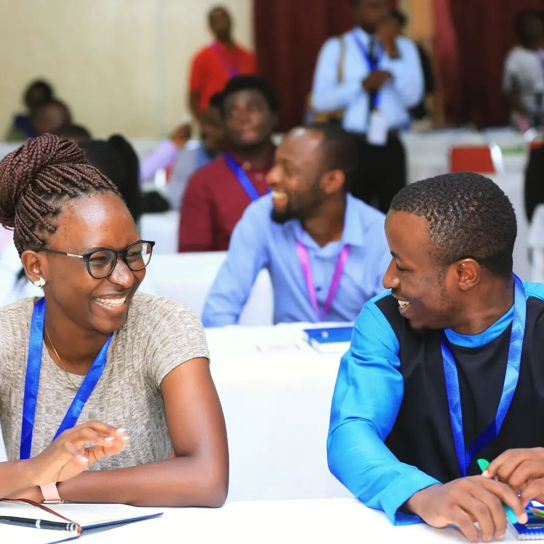 Things We love to see.
In the picture is our Scholar from Uganda Asiimwe Gerald Masereka seated next to Dr. Dorcas having a great moment at the Emerging Leader Program (ELP) 5 Day Retreat at Brisk Hotel Jinja. The program is all about developing lead