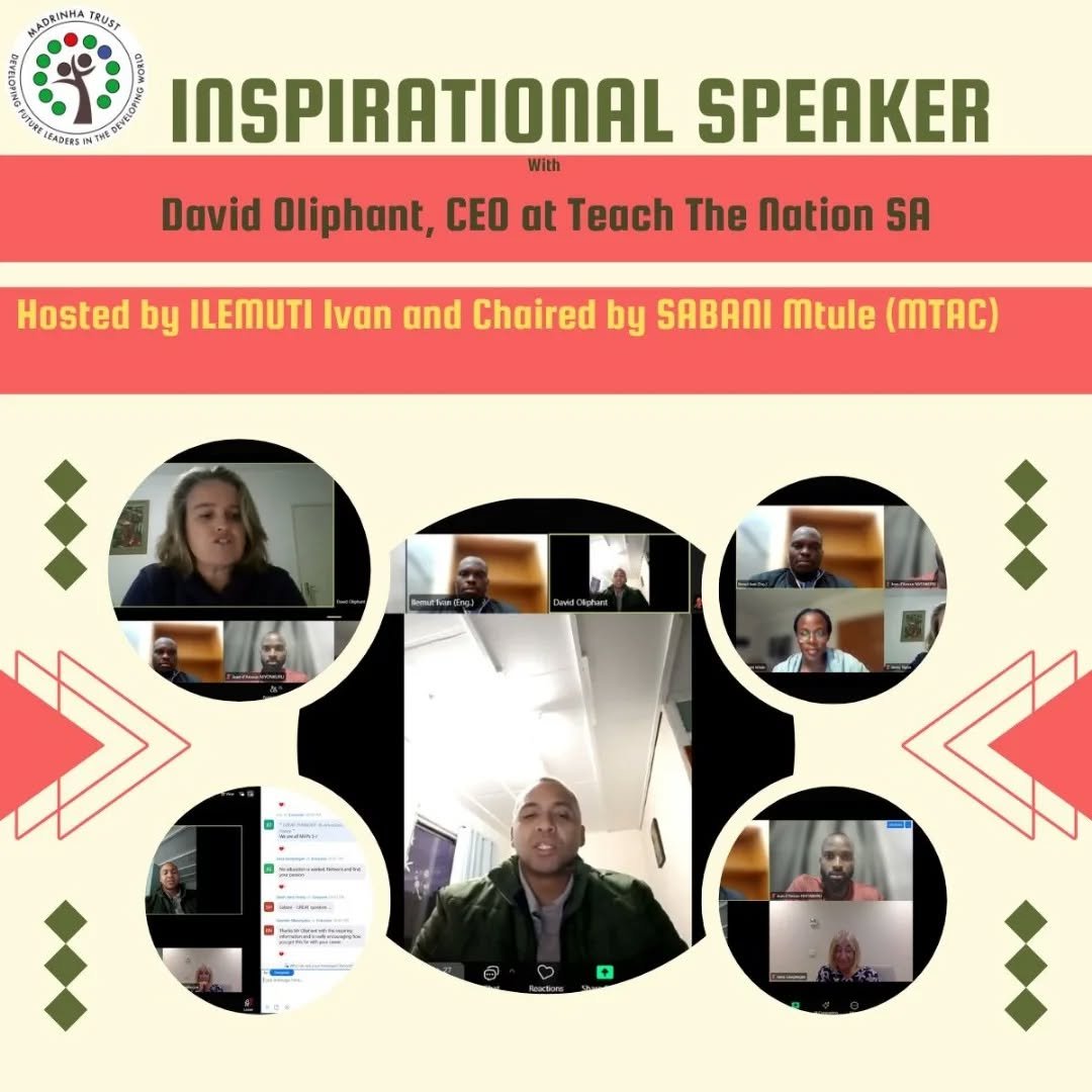 🌍 &ldquo;No Education is Wasted, Network and Find Your Passion&rdquo; Jania Geoghegan

Last Friday, we had the privilege of hosting another powerful session in our Inspirational Speaker Workshop Series, led by Madrinha Trust Alumni Committee Chair, 