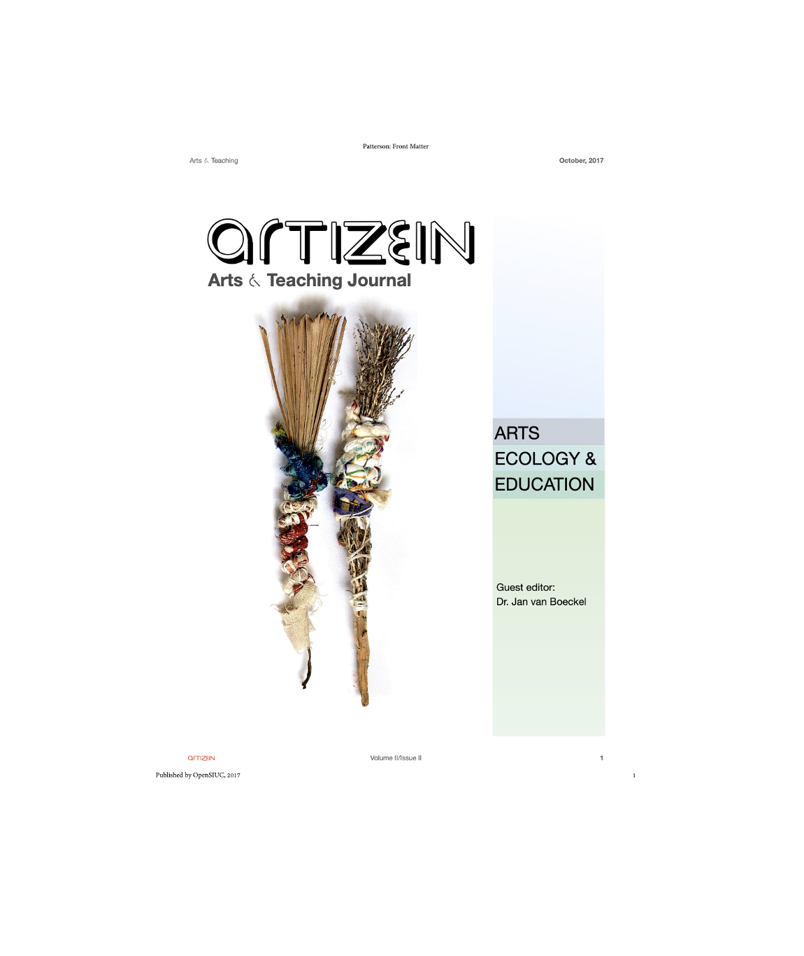 Artizein: Arts & Teaching Journal