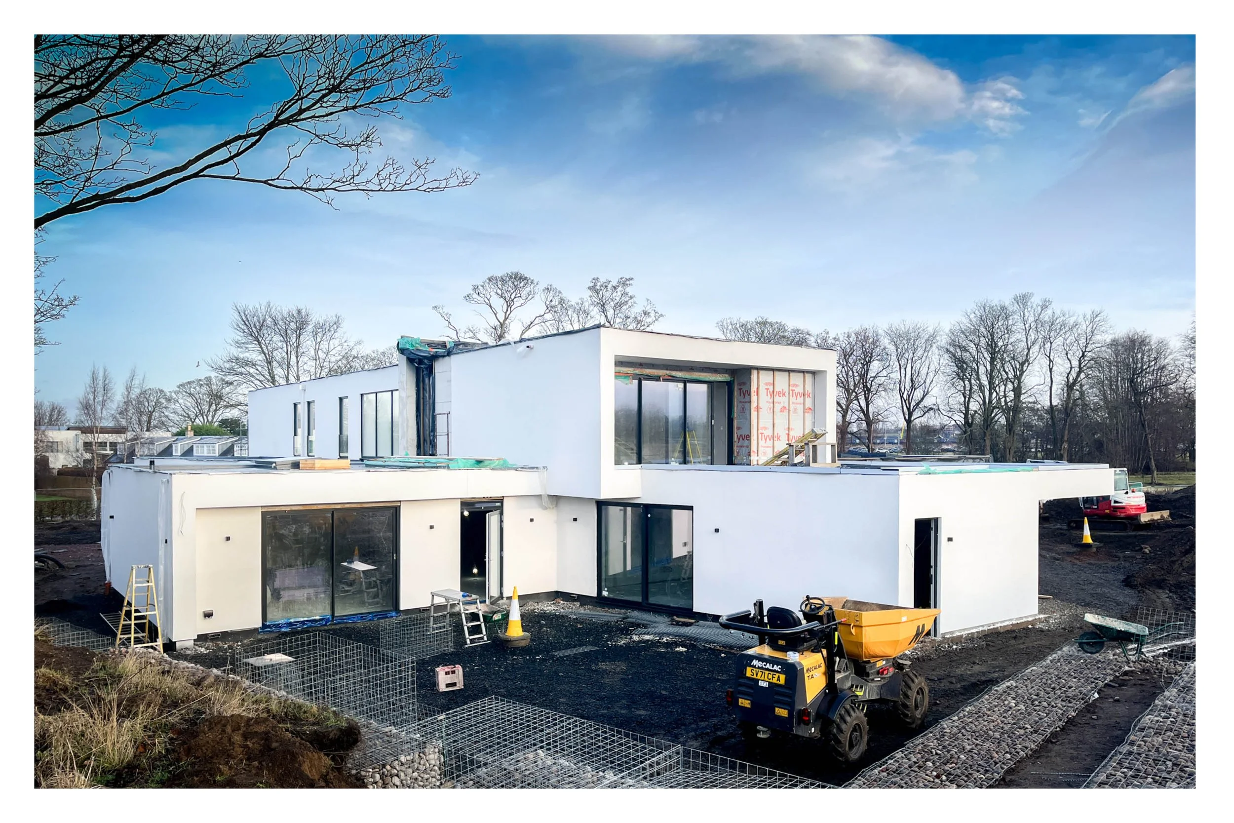 Exciting progress on site at&nbsp;Castle Gogar Rigg