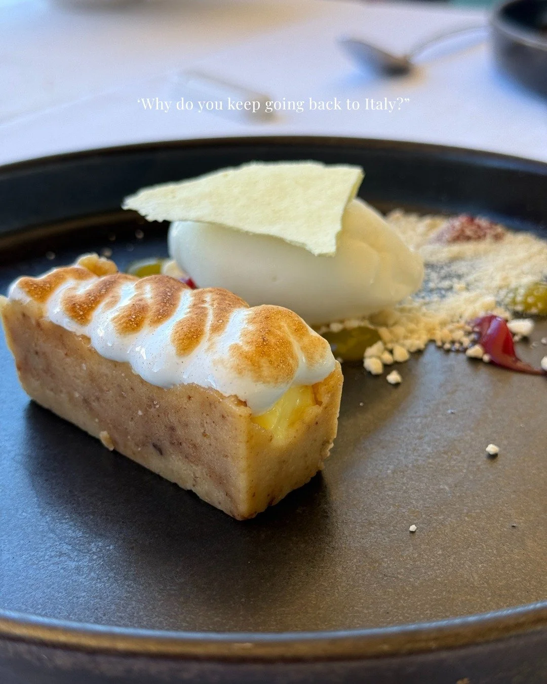 Need we say more? 🤤

#italiandessert #italianfood #ladolcevita #lemarcheitaly #eatlikeanitalian #italyliving #sweetmoments