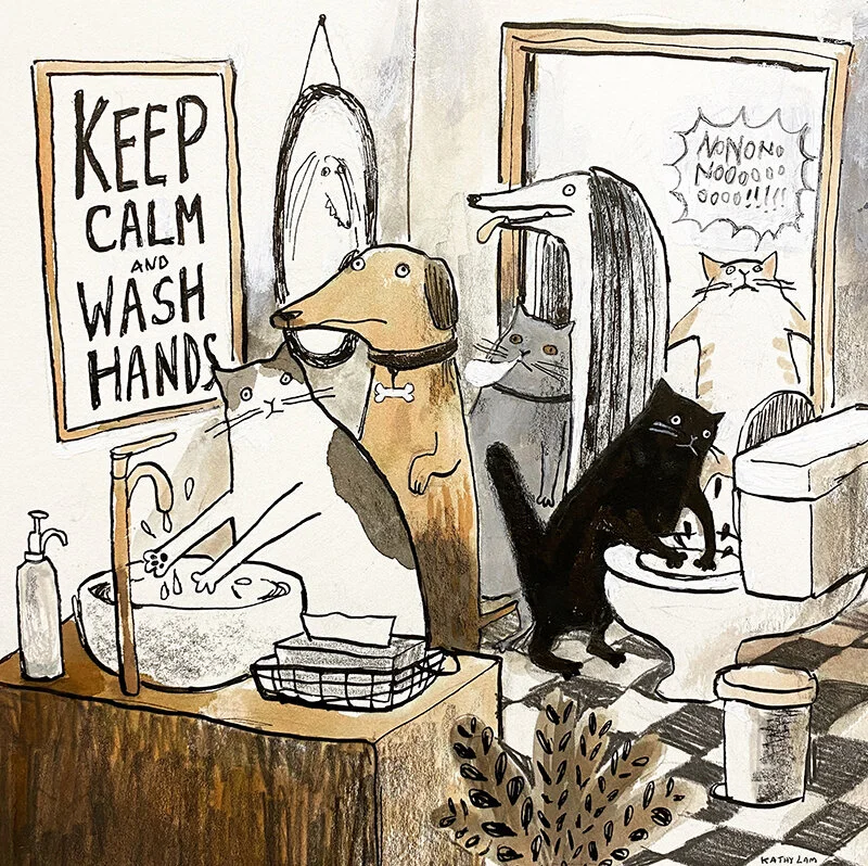 Keep Calm and Wash Hands
