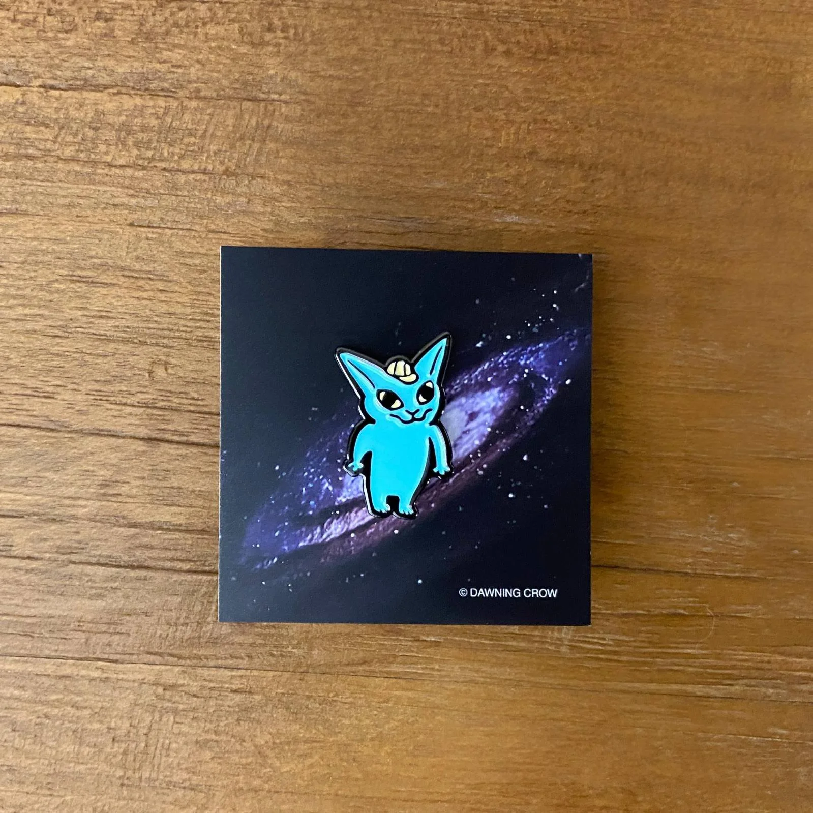 Alien Baby Cat Magnetic Pin