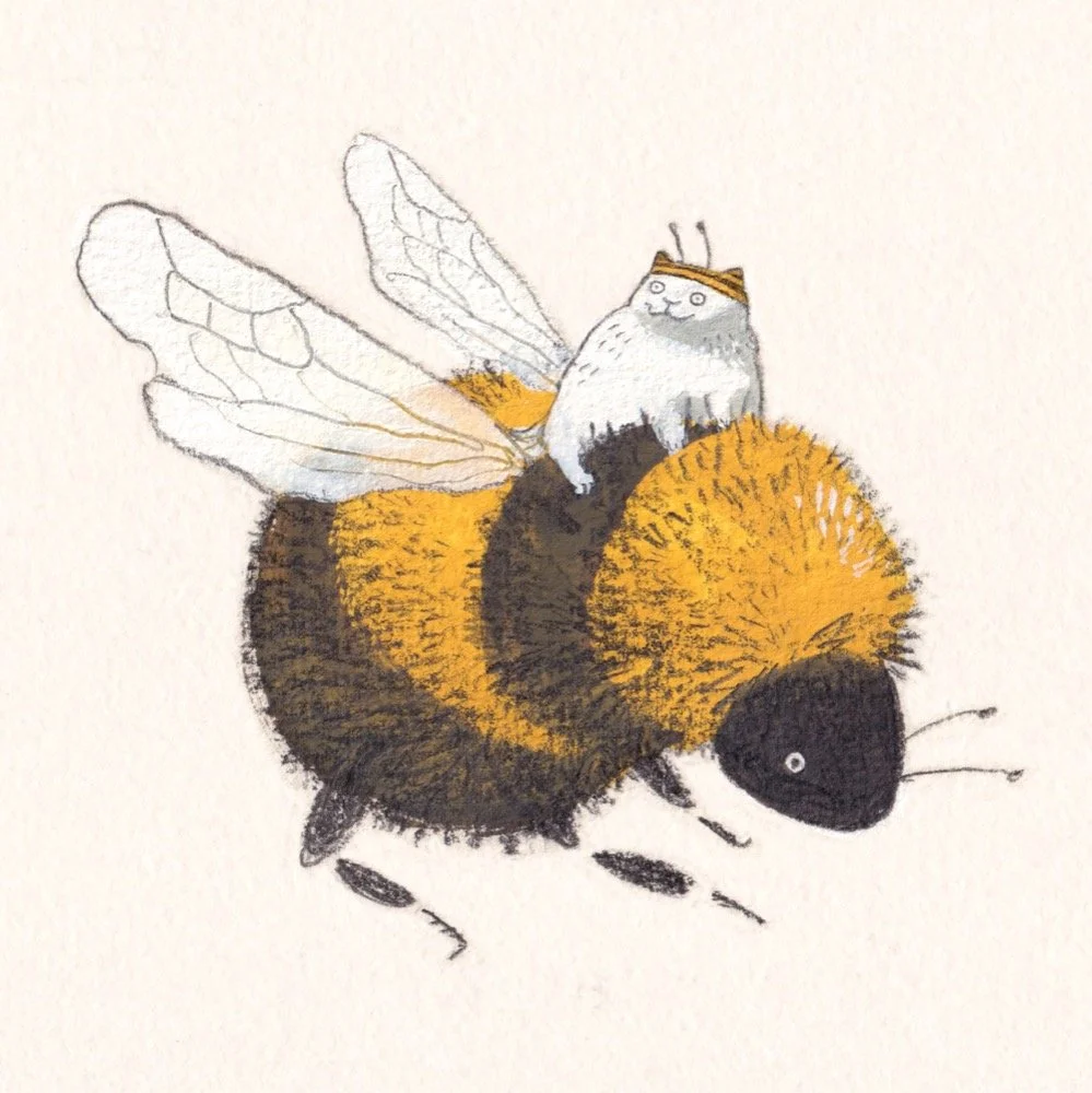 Buzzy Bee and Cat