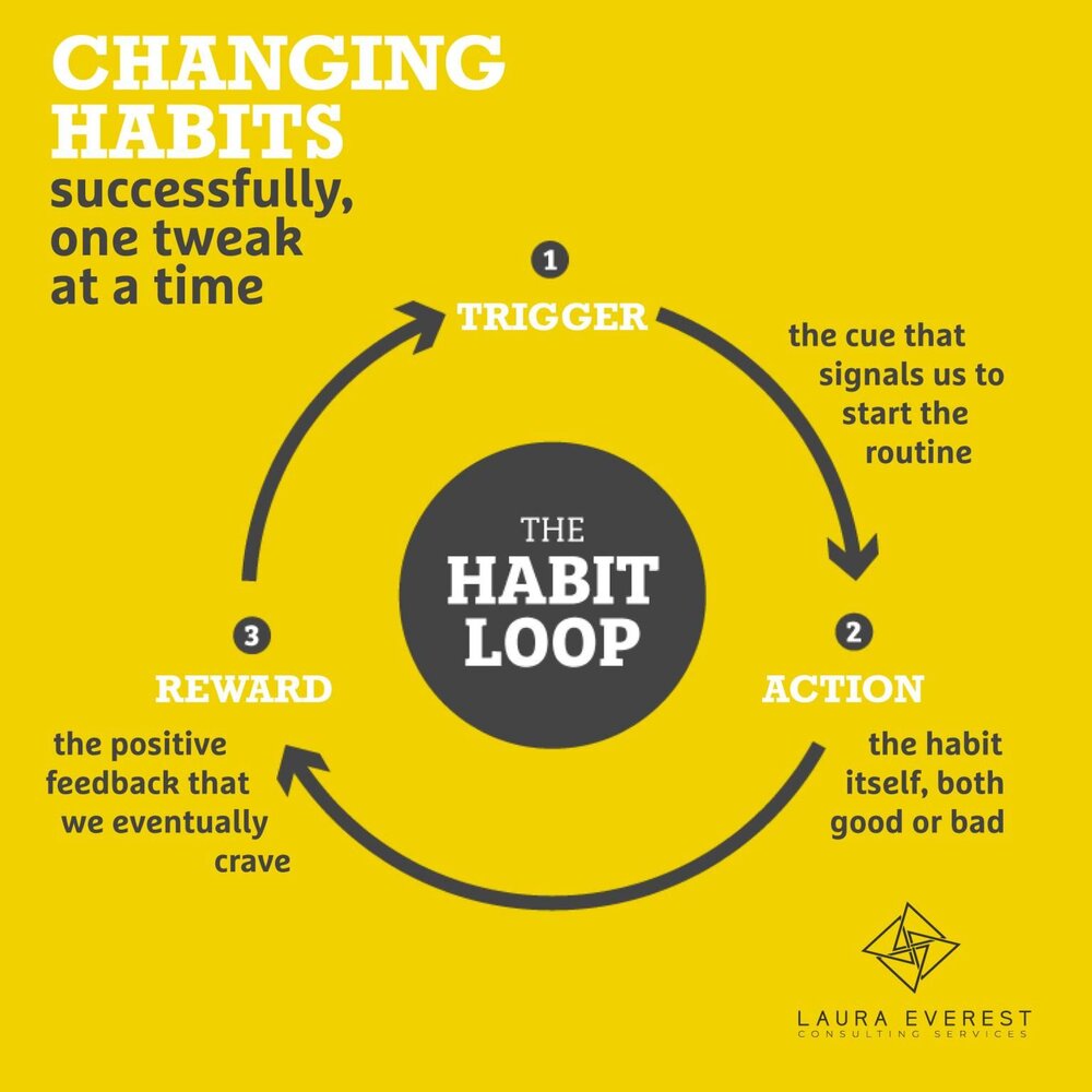 How to change habits — Laura Everest Consulting