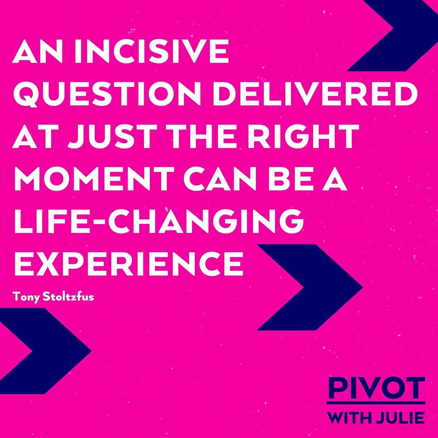 Are you ready to discover that question? Schedule your free introductory session today! 
.
.
.
.
#coaching #coach #performancecoach #executivecoach #executivecoaching #pivotwithjulie #leader #leadershipcoaching #leadership #leadershipdevelopment