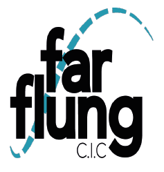 Far Flung's logo
