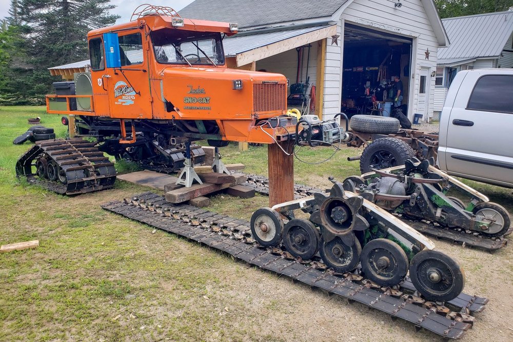   Summer Maintenance of the Tucker (SnoCat)  