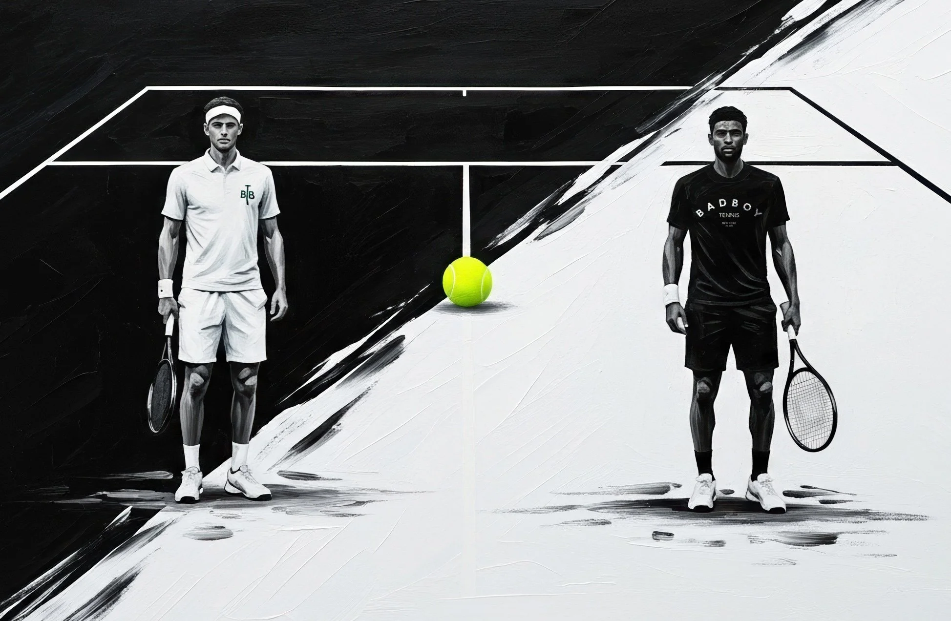 The Monochrome Revolution in Davis Cup 2025 Fashion