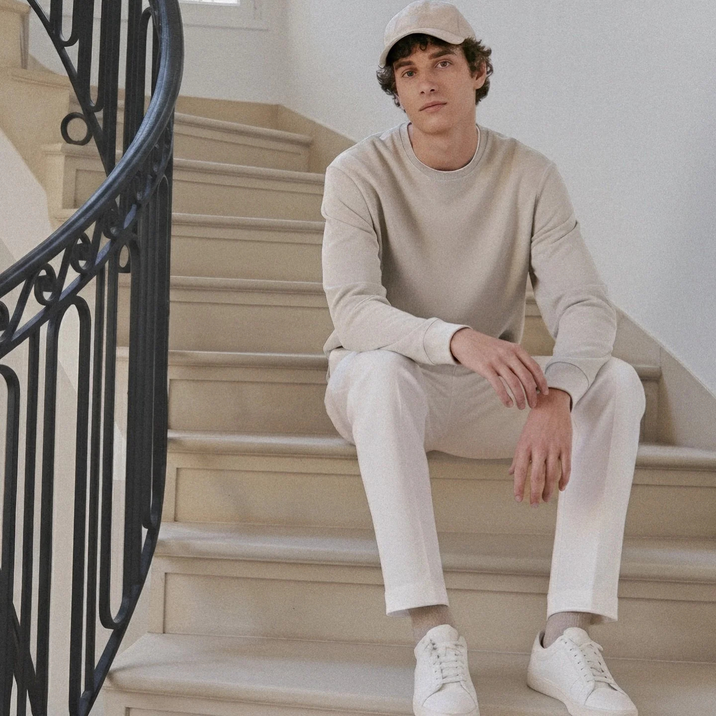 From the Winter Collection: neutral layers in soft weights. Calm design for in-between moments.