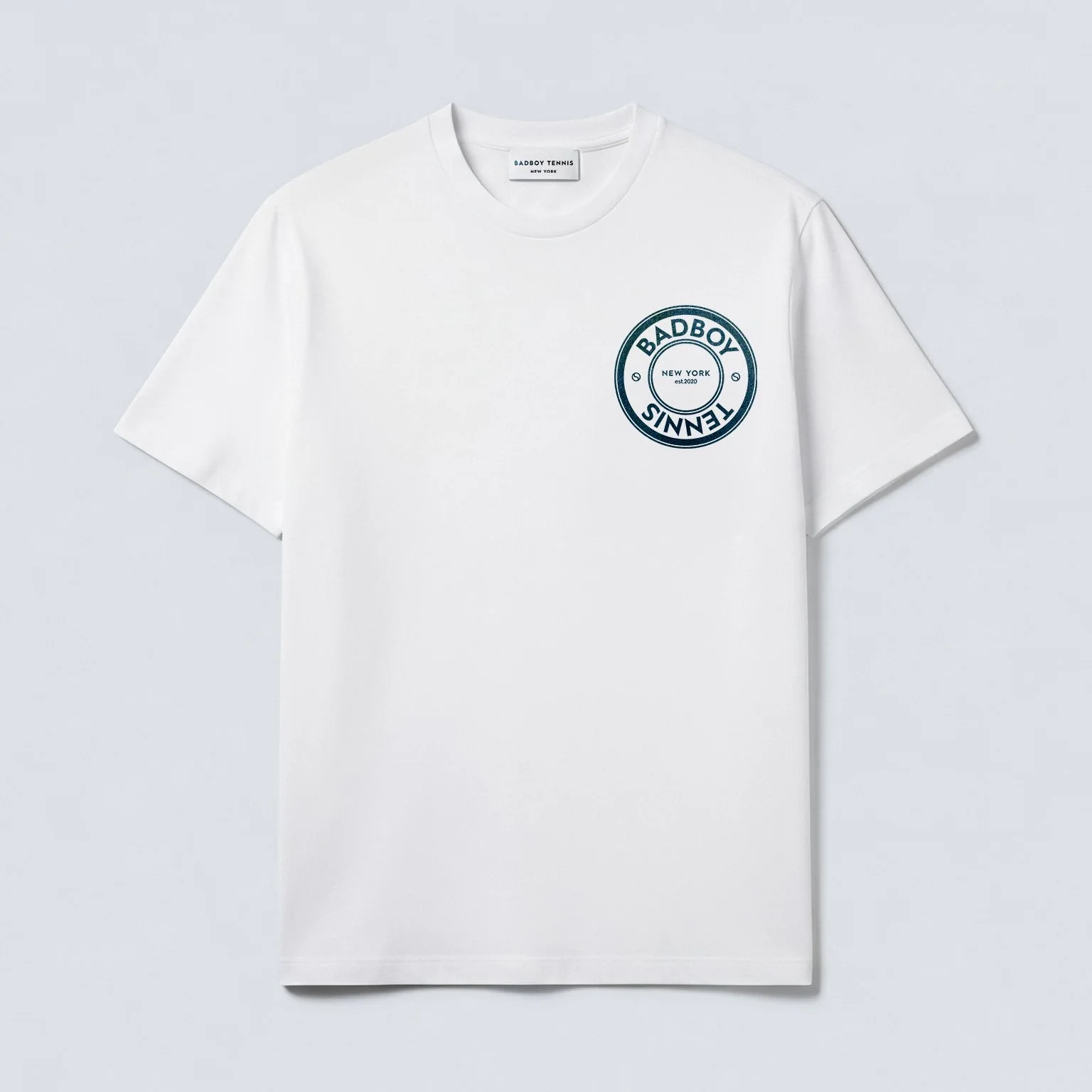 The Archive Badge Box Tee - White