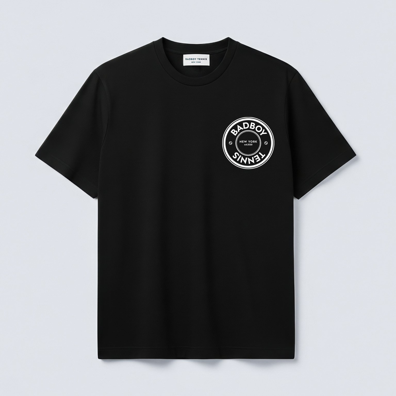 The Archive Badge Box Tee - Black