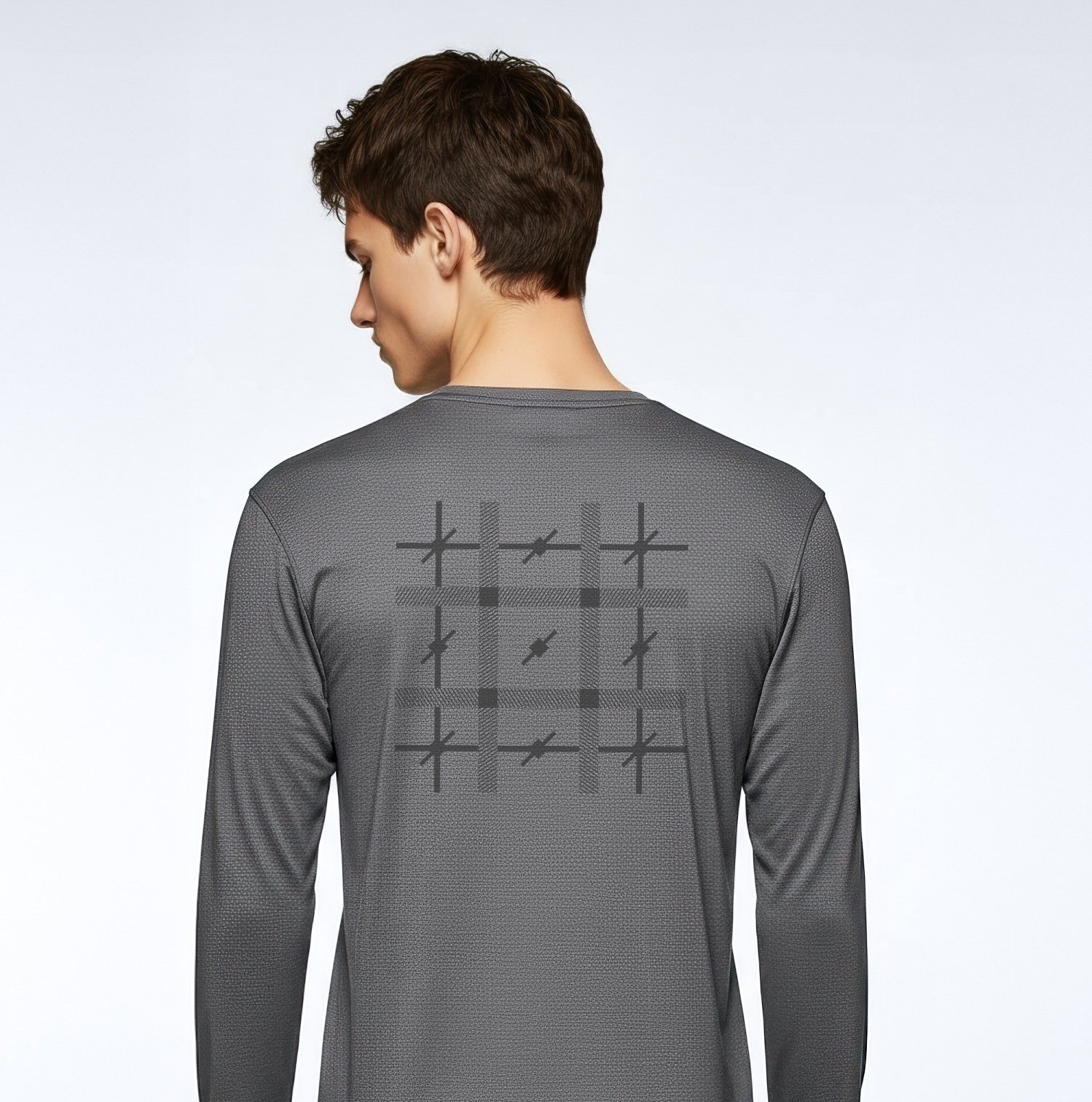 The Heritage Net Monogram Active L/S