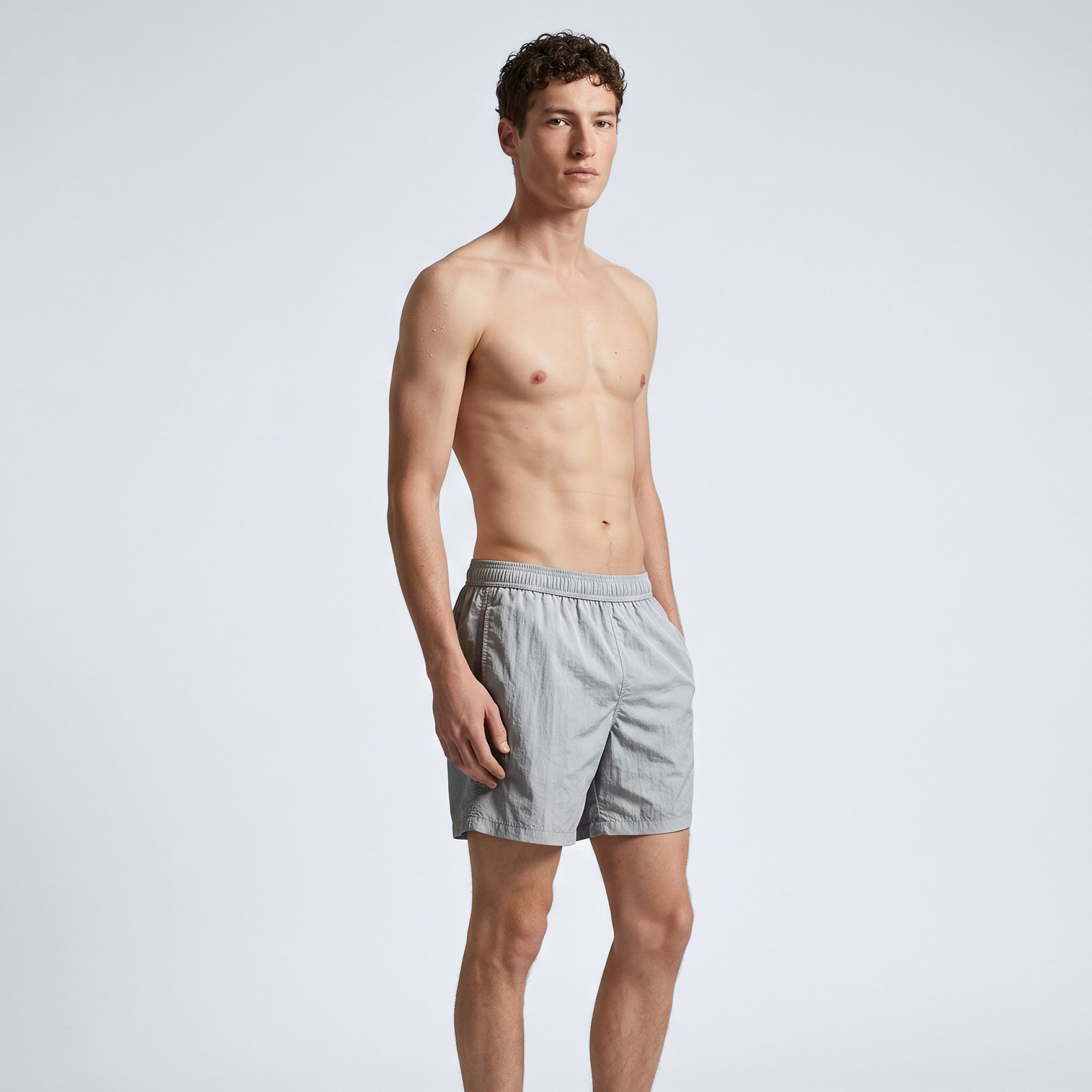 The Heritage Swim Short - Smoke