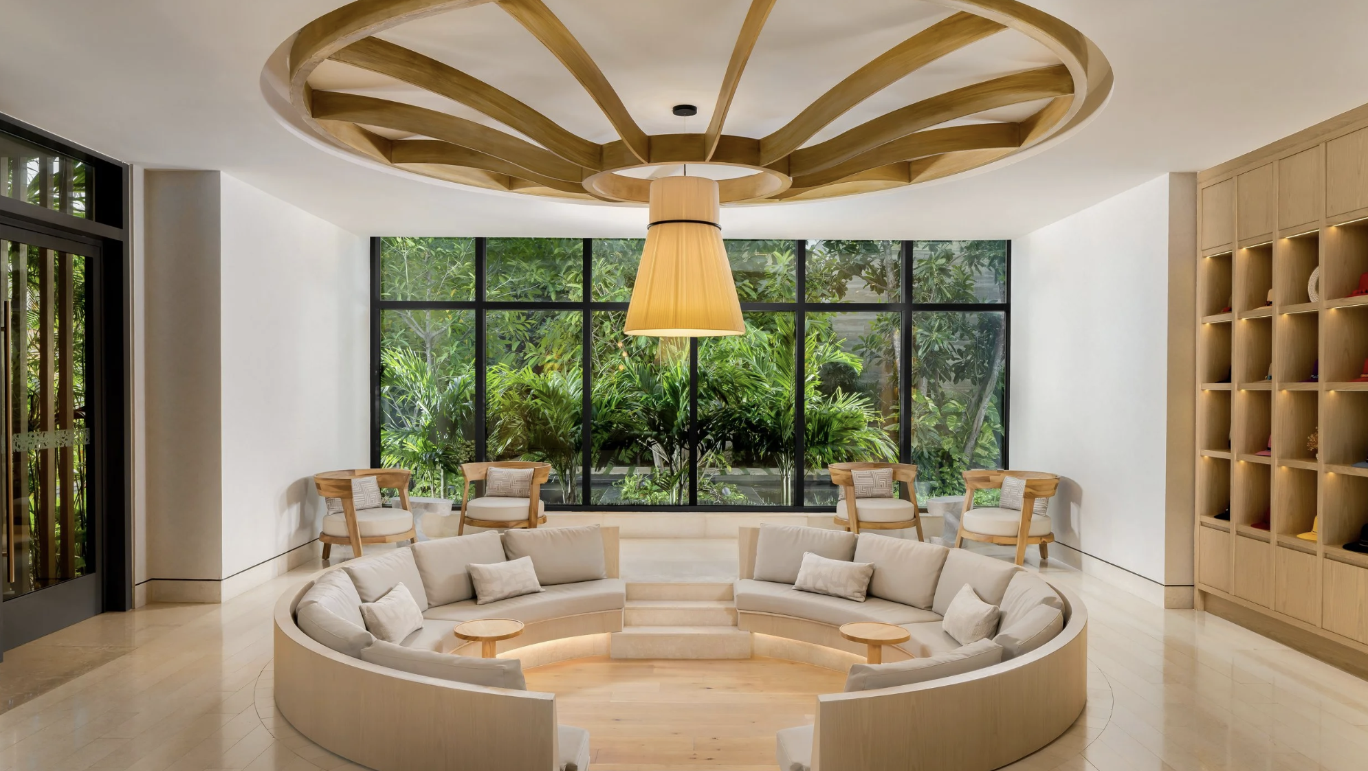 Luxury hotel lobby photography at Waldorf Astoria in Cancun by Citizen North
