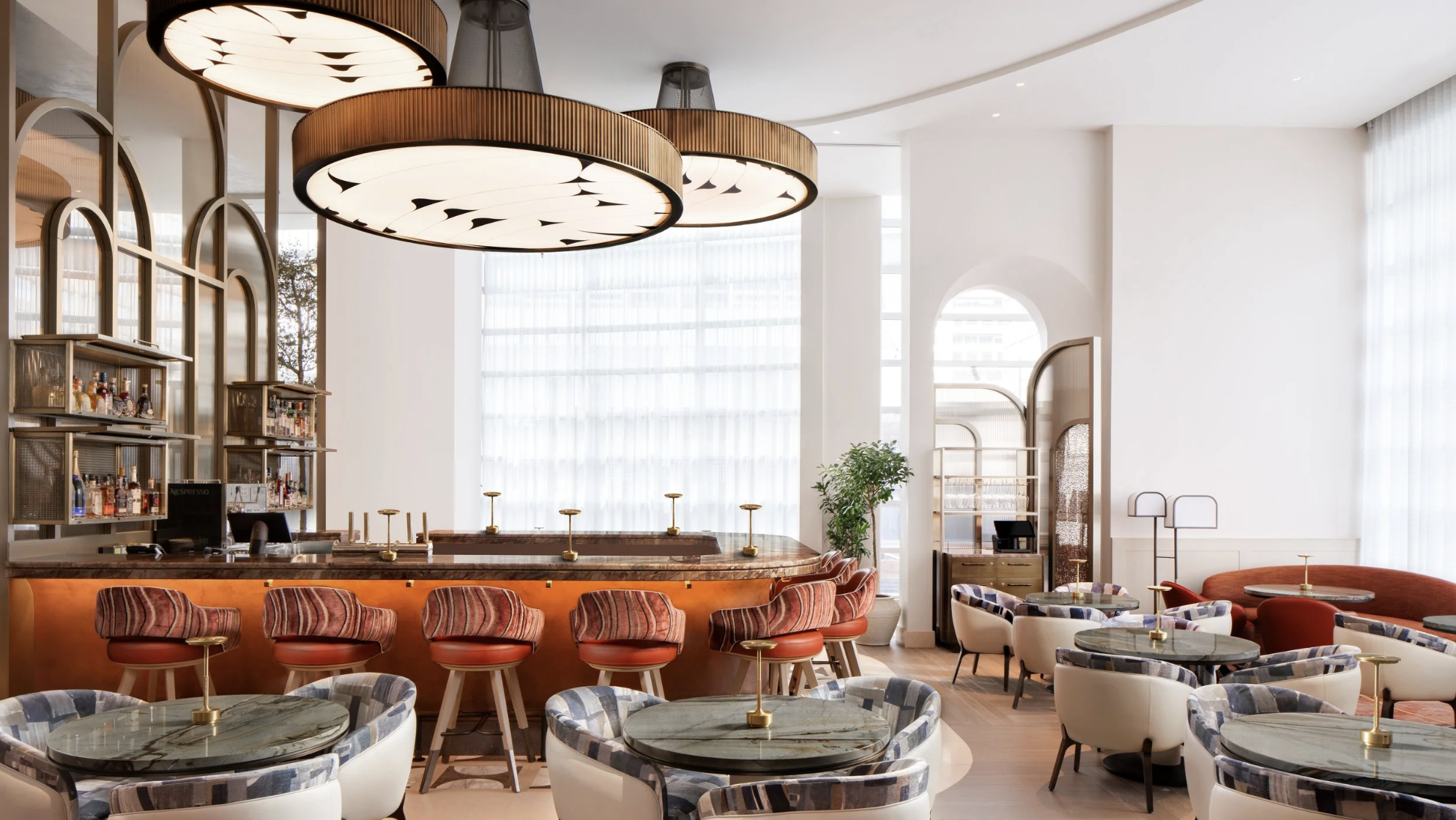 Luxury hotel bar photography at a five-star hospitality property in Canada by Citizen North
