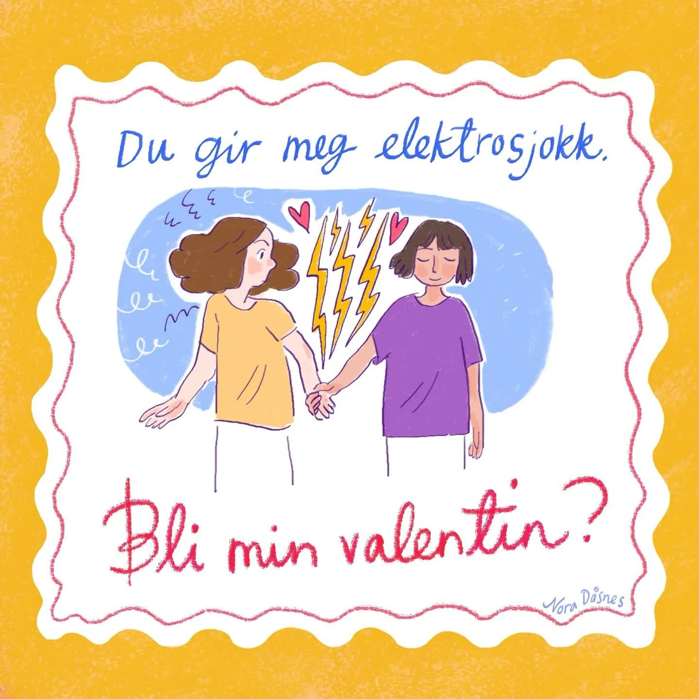 Gledelig valentinshelg 💘 

Her er noen digitale kort du kan sende til en egnet person i livet ditt💌
Bilder fra boka mi Bare si ja 🌷

#baresija #aschehoug #bliminvalentin