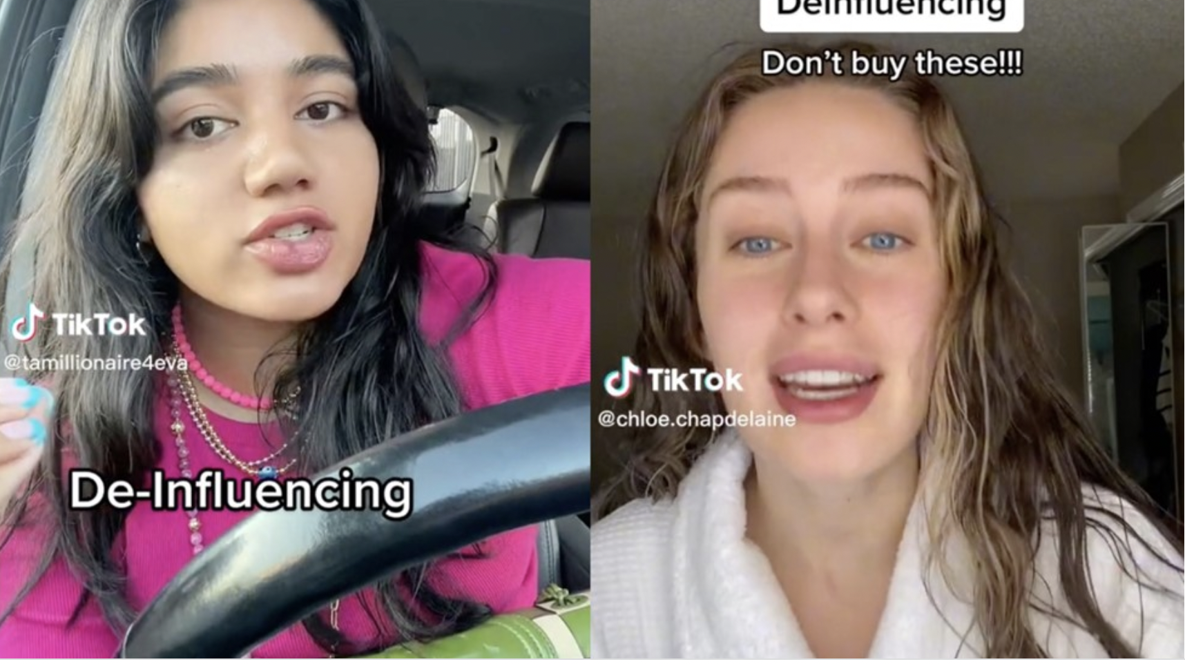 What does the de-influencing trend mean?