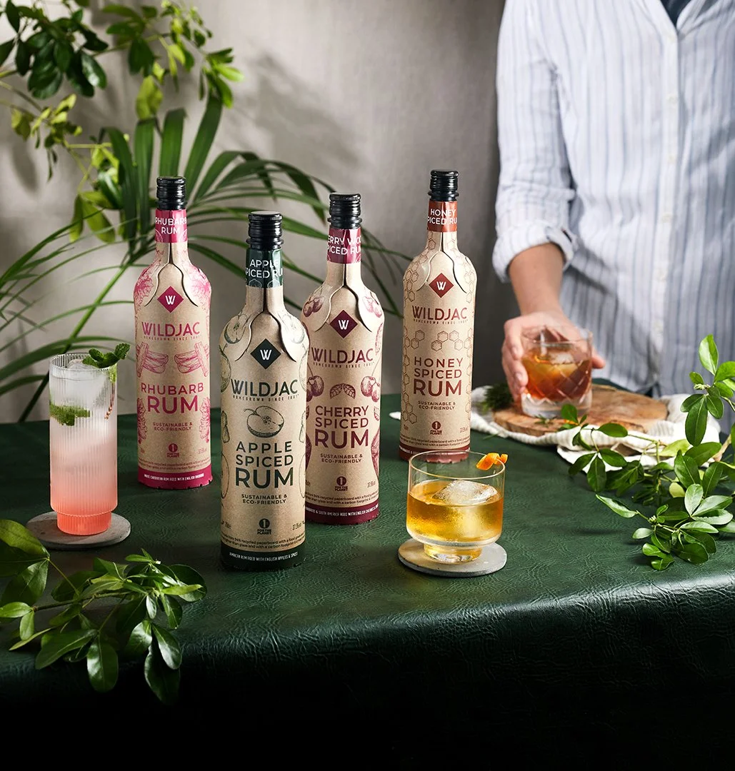 Wildjac Distillery Launch Paper Bottle Spirits Range