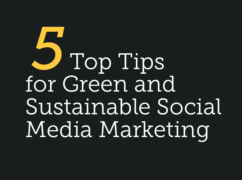 How Green is your Social Media?