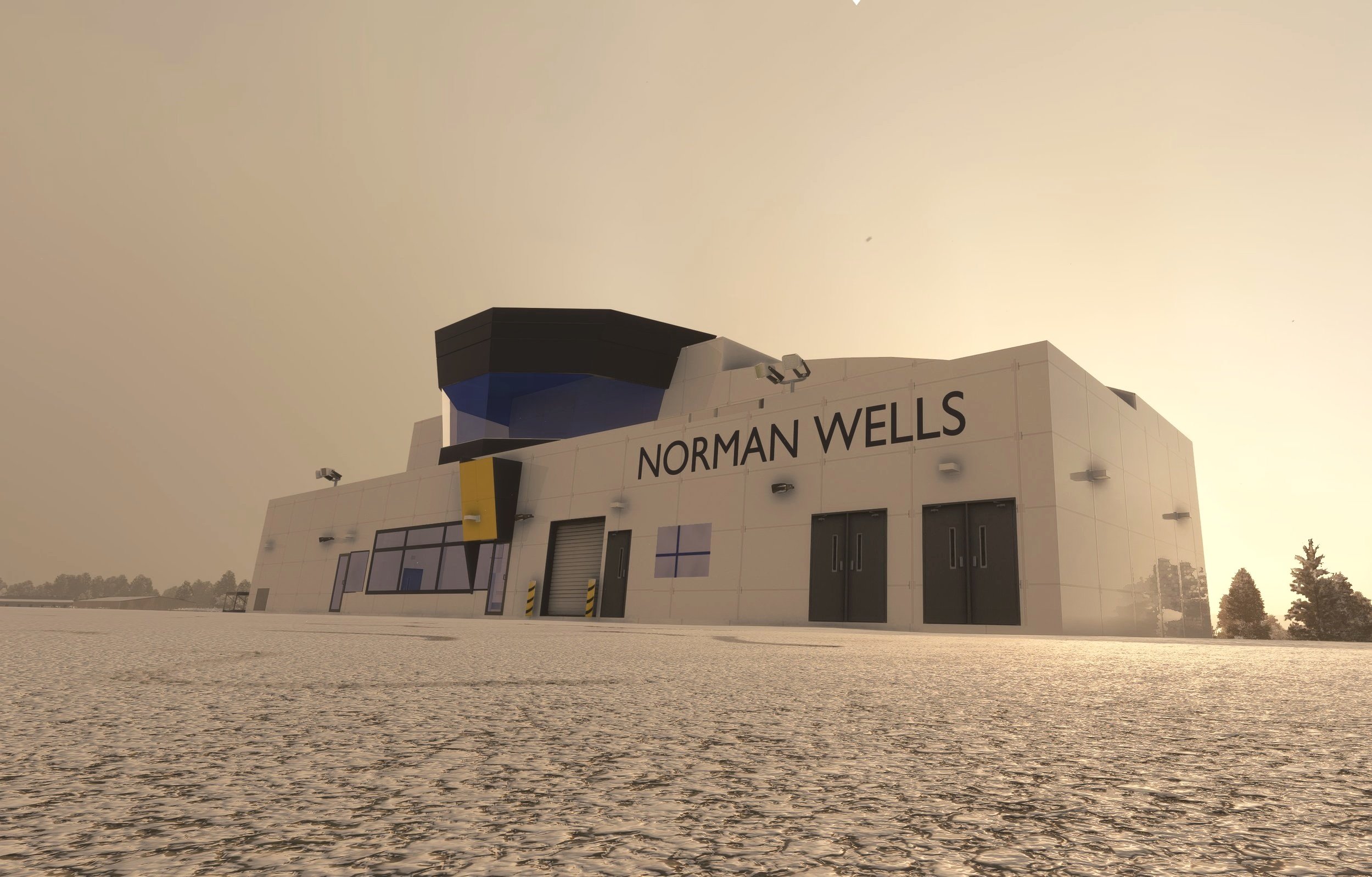 Norman Wells airport CYVQ