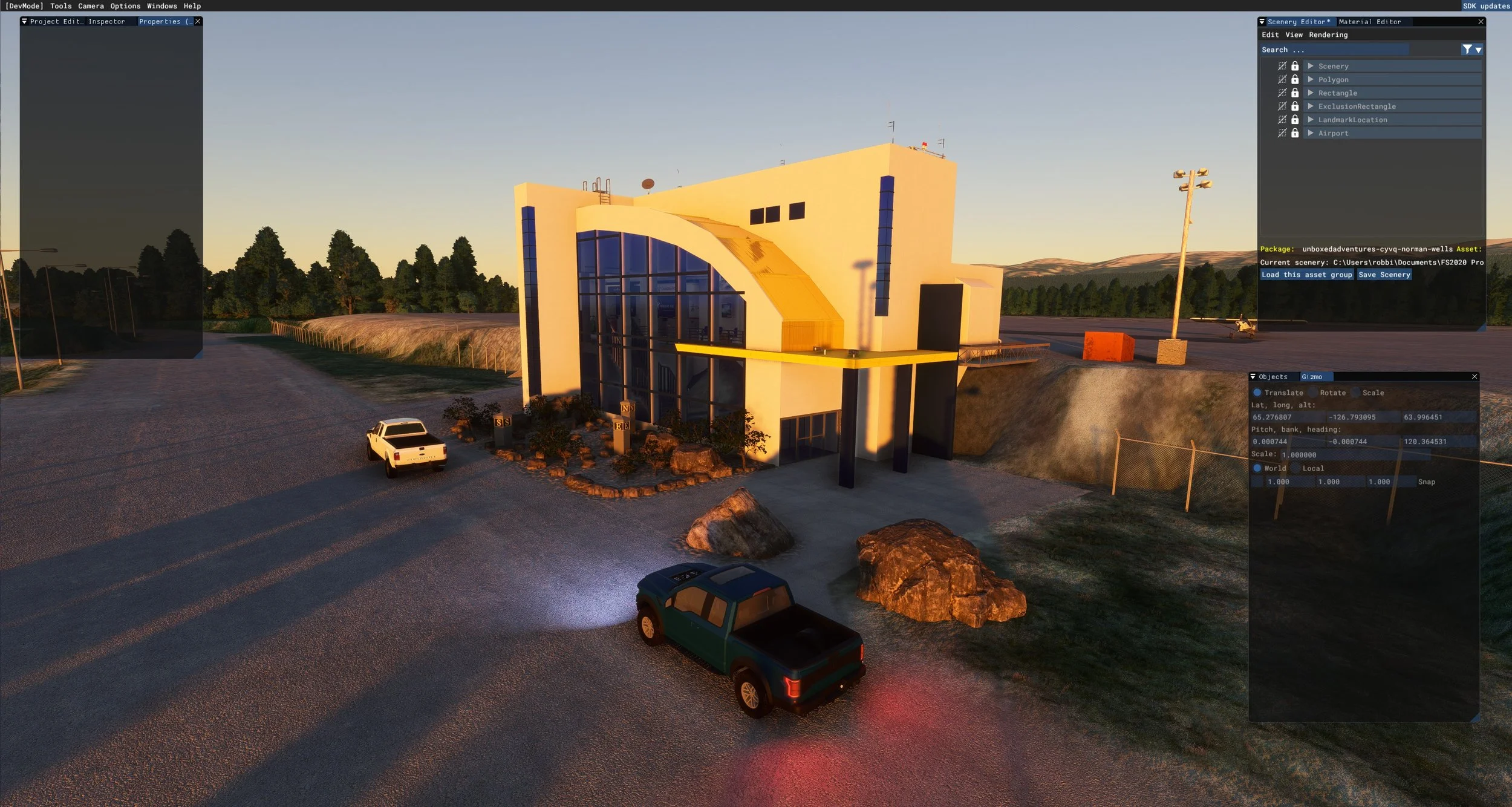 Main Terminal at CYVQ Norman Wells