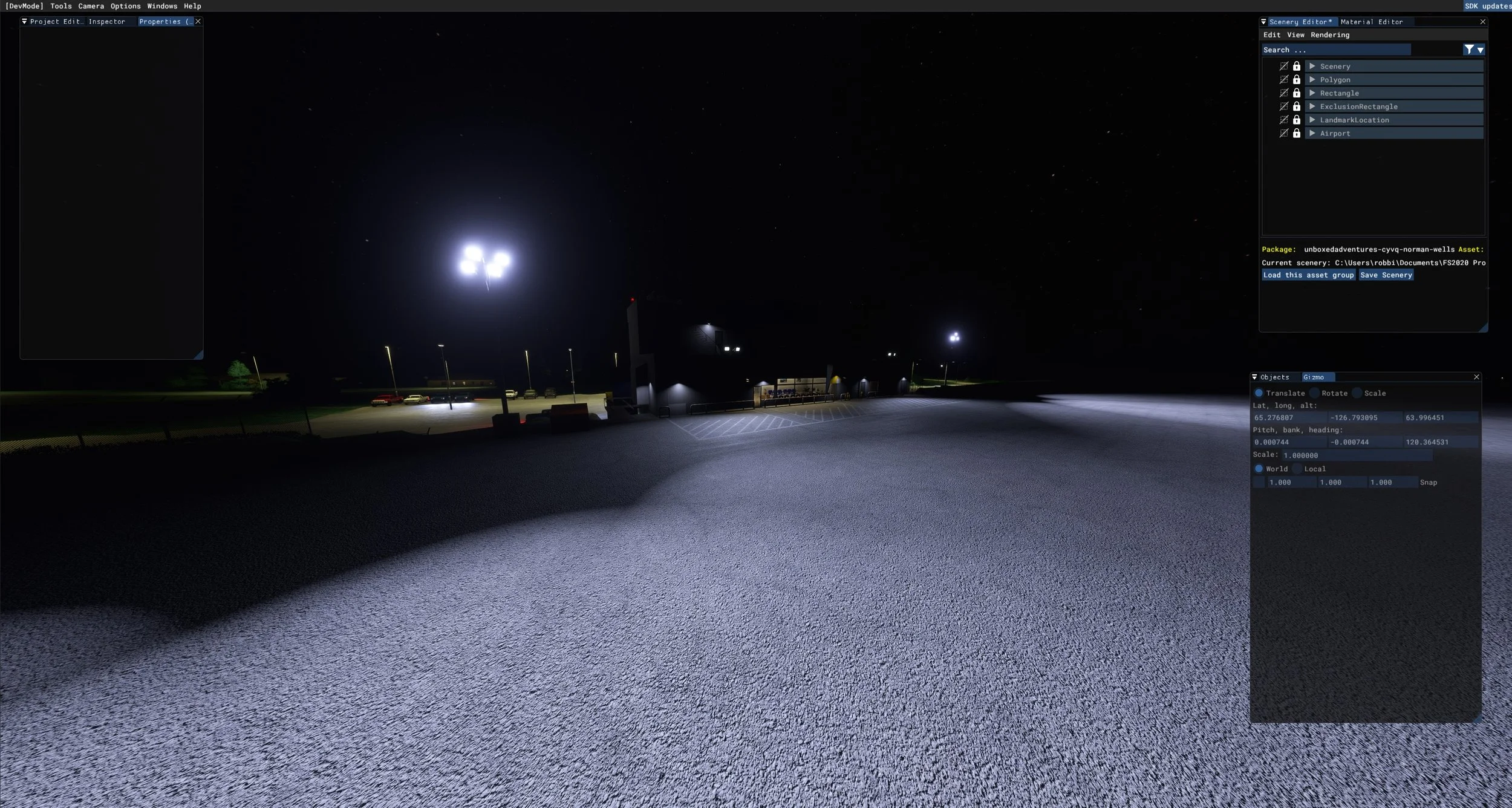 Apron Lamp After - Custom emissive lighting