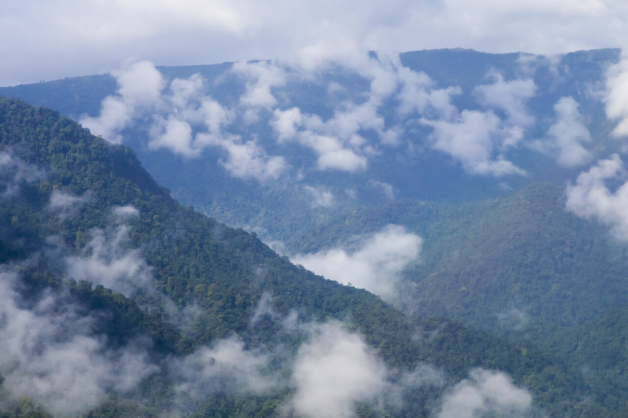  Clouds and Mountains, Cherrapunji, Meghalaya, India 