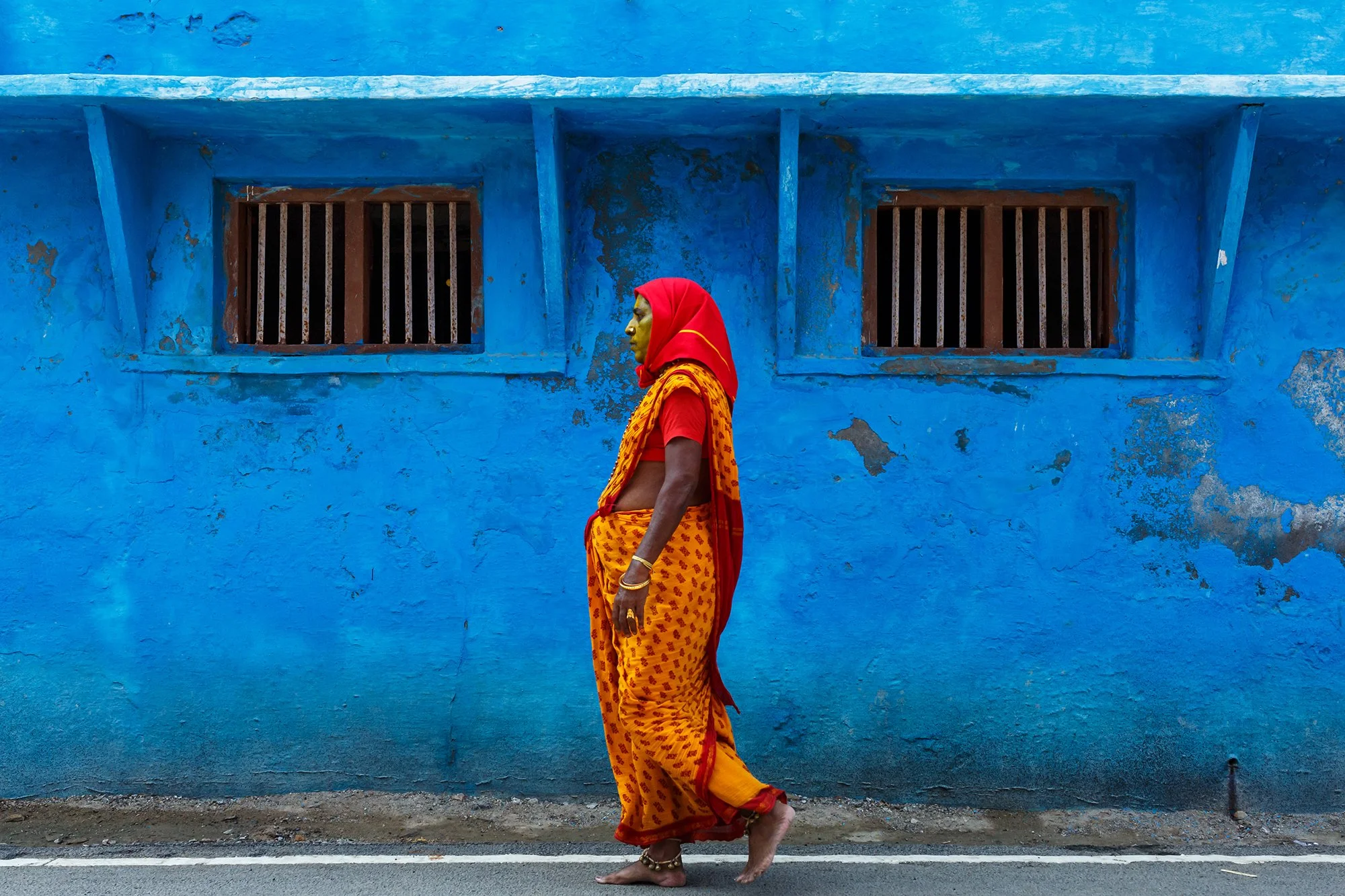 Blue Wall Devotee from Kulasai