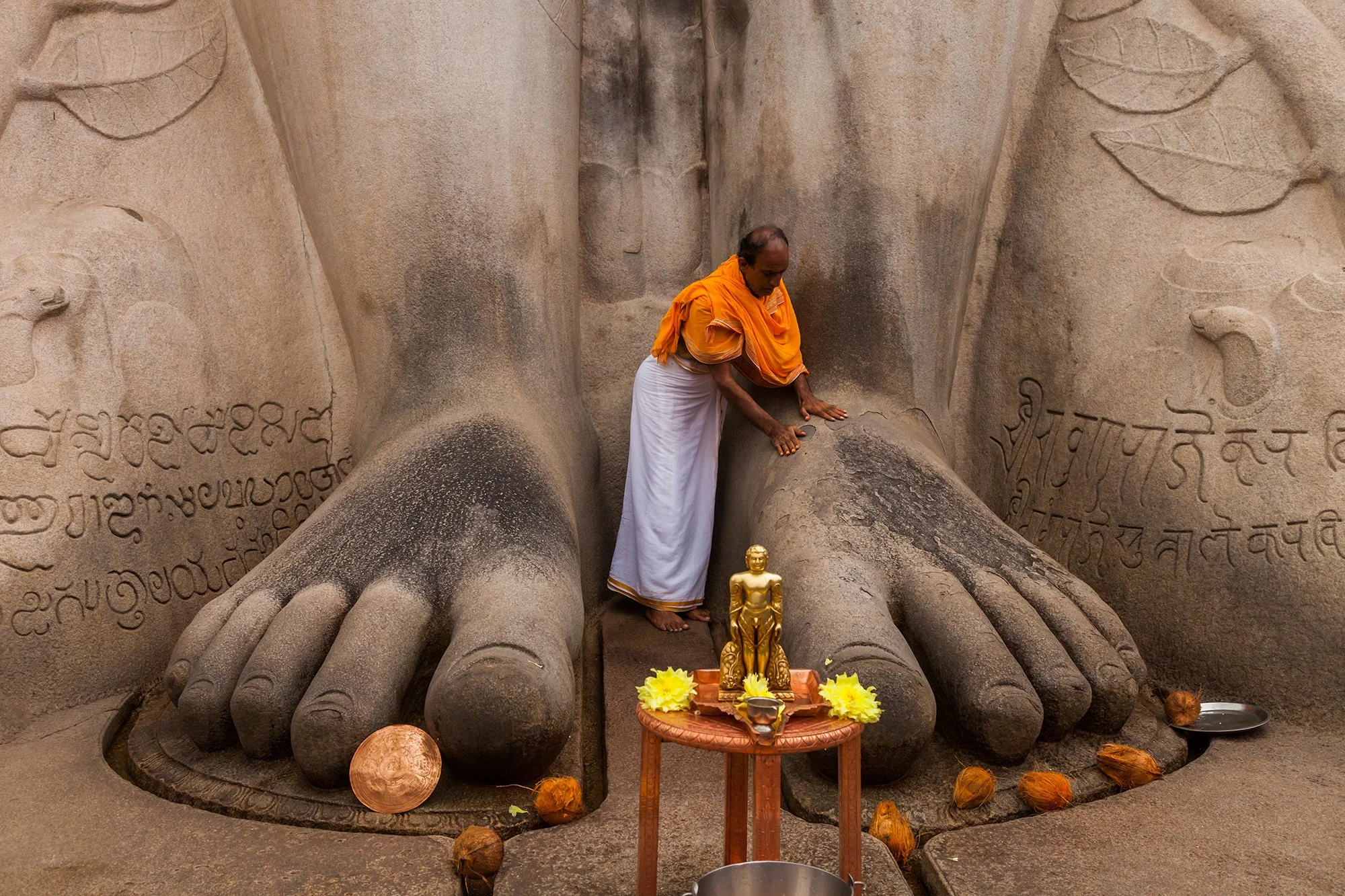 At the Feet of Bahubali