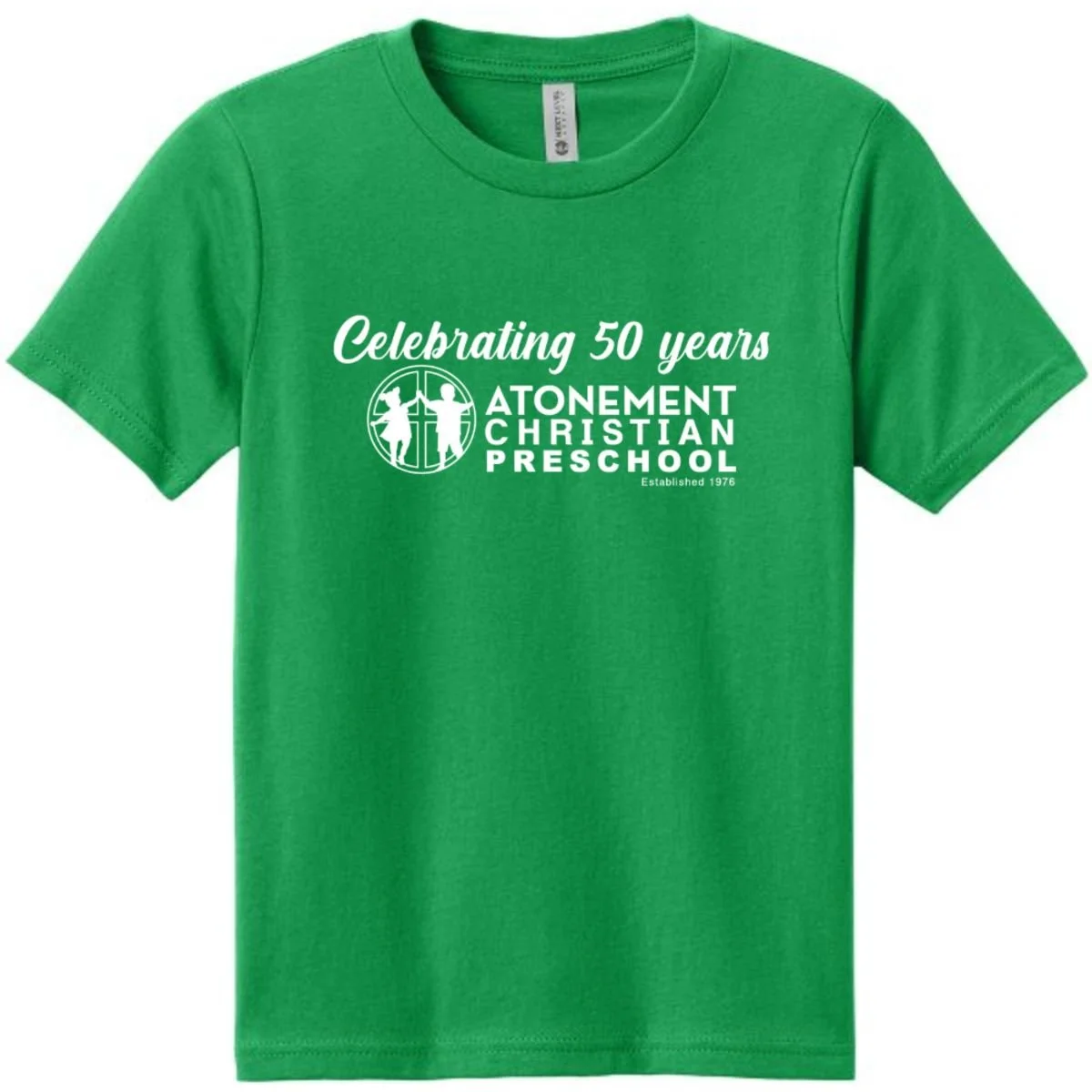 👕 Atonement Preschool 50th Anniversary  Sticker