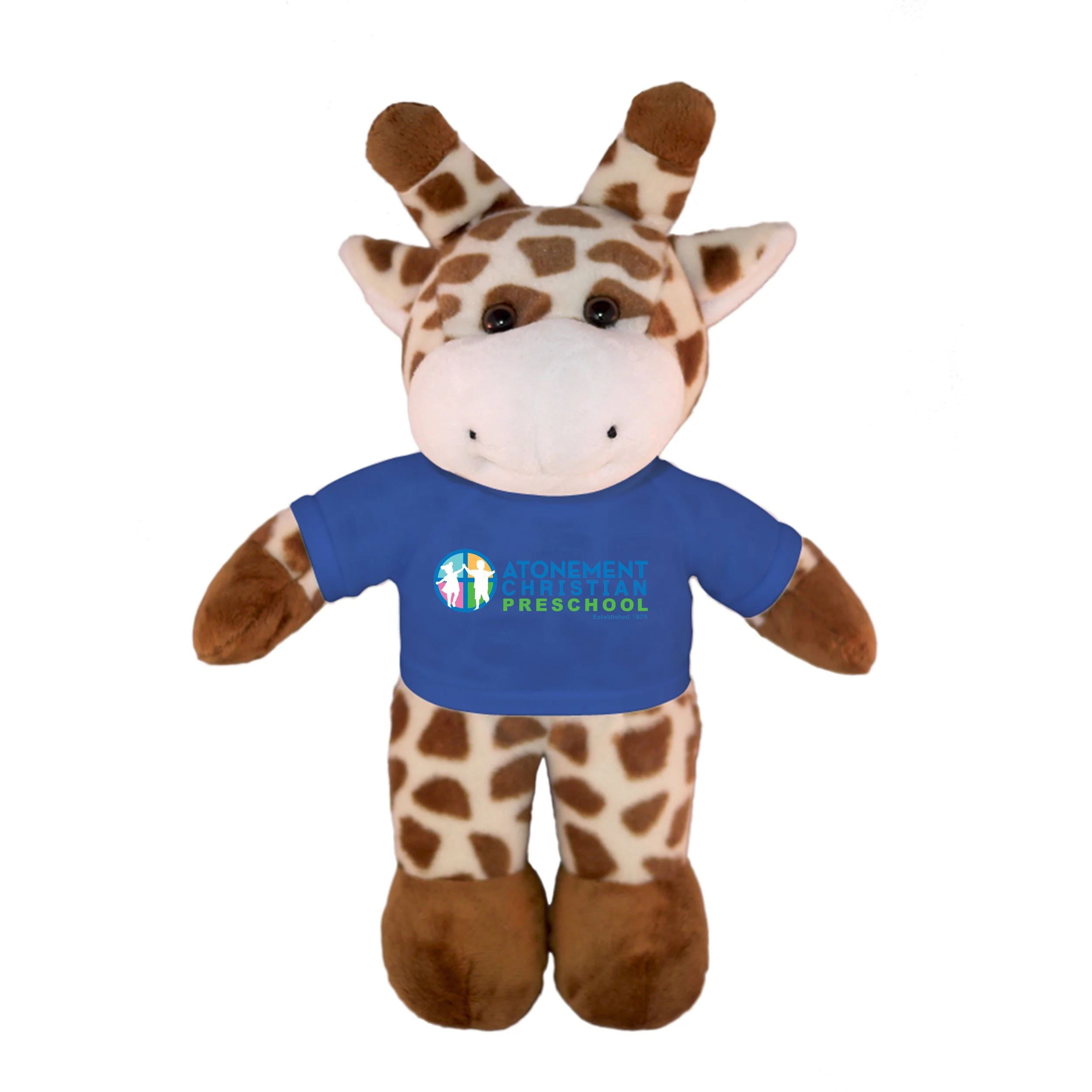👕 Atonement Preschool 50th Anniversary Stuff Animal with Matching T-shirt  *makes a great Graduation Gift
