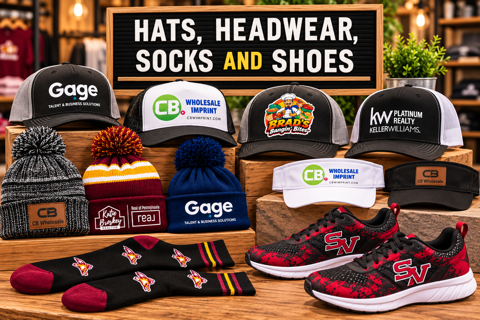 Hats, Headwear, Socks and Shoes Display.png