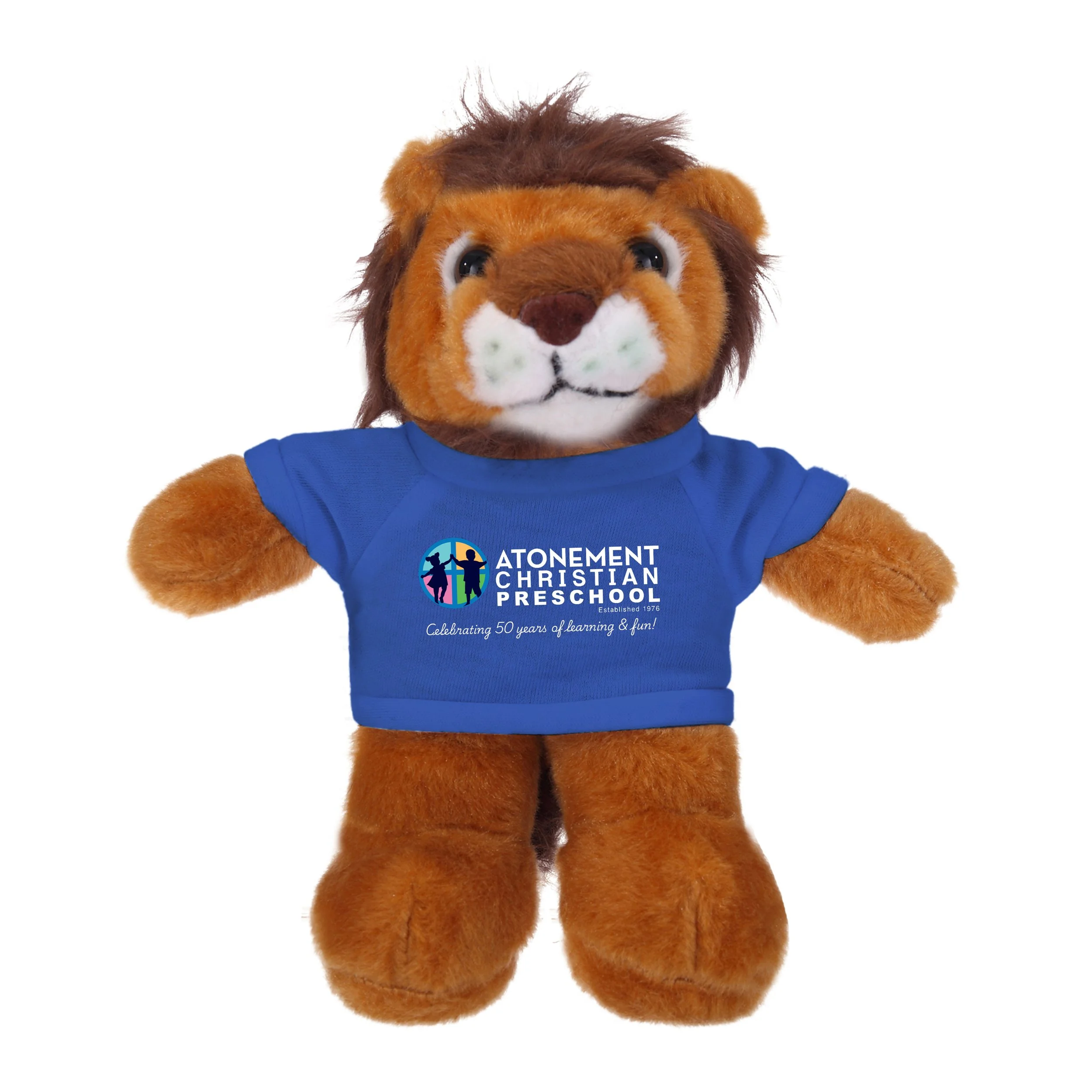 👕 Atonement Preschool 50th Anniversary Stuff Animal with Matching T-shirt  *makes a great Graduation Gift