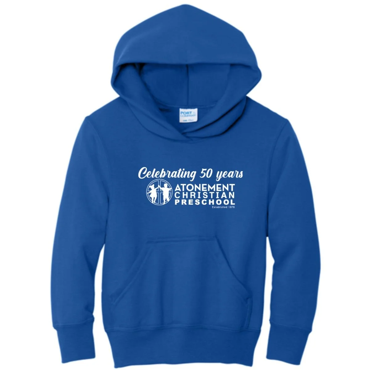 👕 Atonement Preschool 50th Anniversary Hoodie