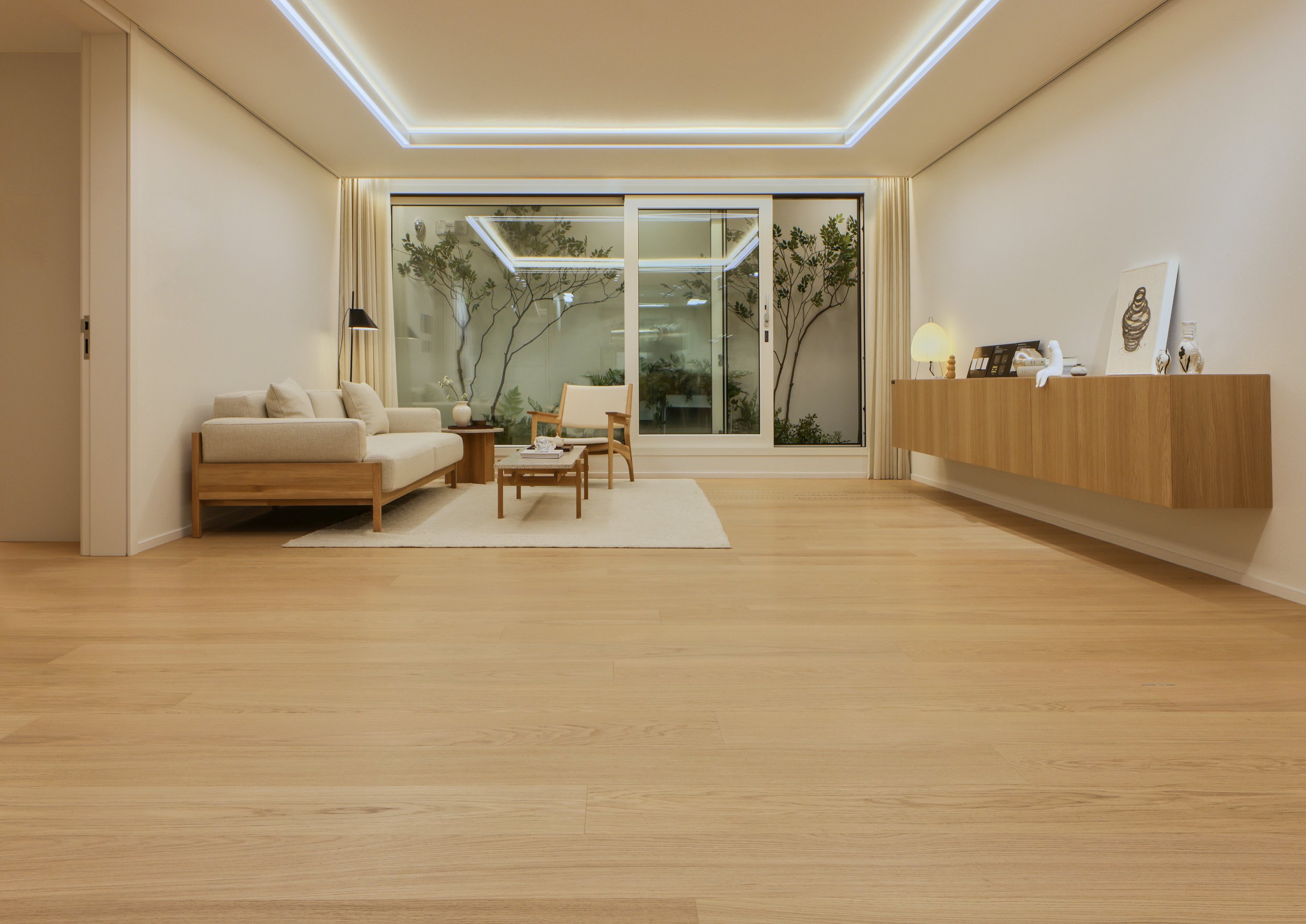 조르다노, 더샵 분당 티에르원에 수입 원목마루 단독 옵션으로 채택