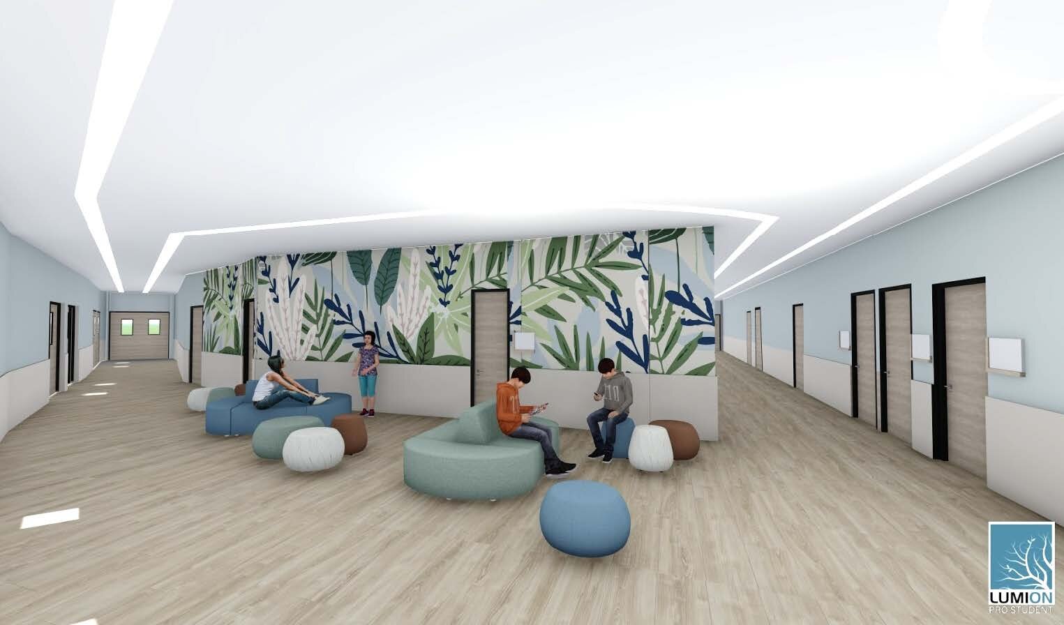 Rendering of the Front Porch