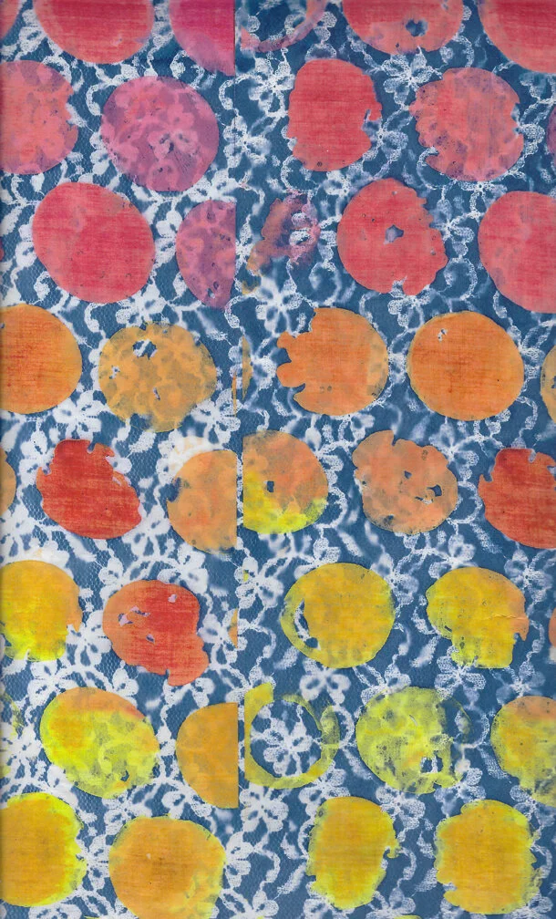 Les Bleus I, 2018. Collection permanente de la Maison de la culture Marie-Uguay.