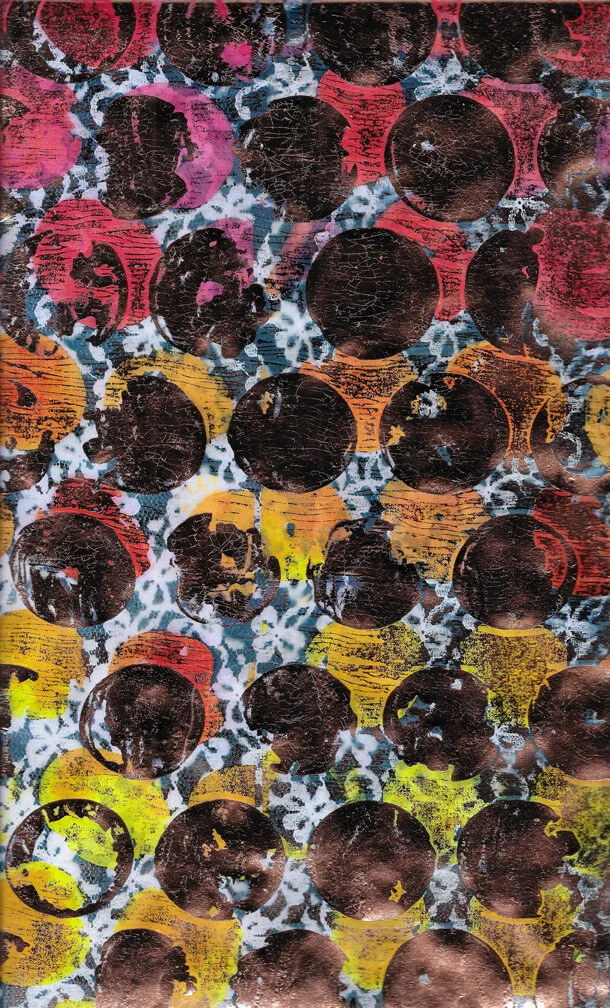 Les Bleus III, 2018. Collection privée.