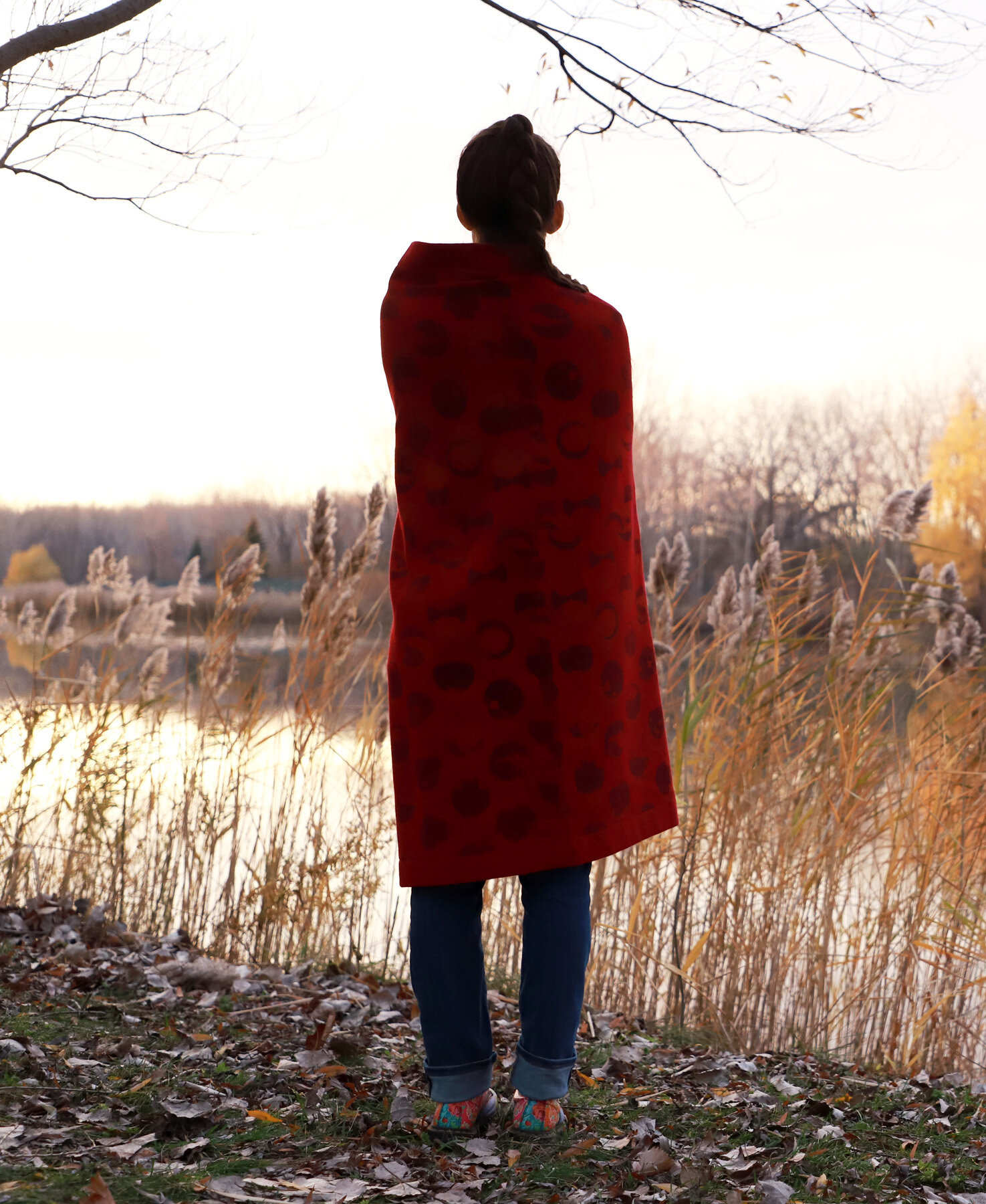 Petite couverture imprimée