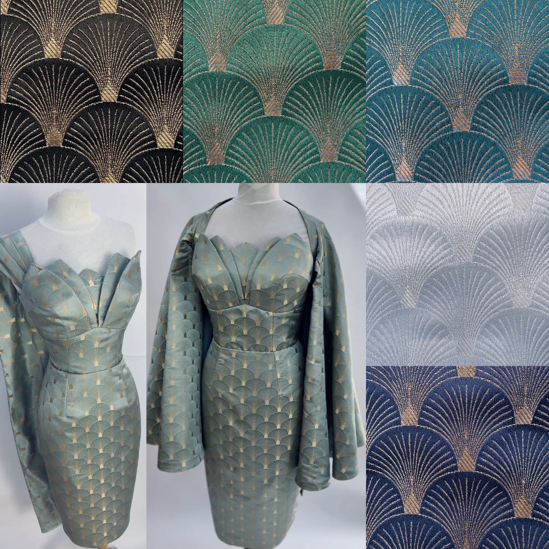 Limited Edition –  Art Deco Inspired Tulip Dress Set - 5 Colours!