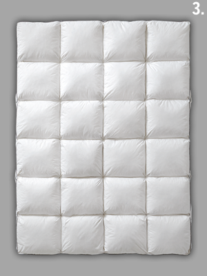 PACIFIC COAST BEDDING SUPERLOFT MATTRESS TOPPER.