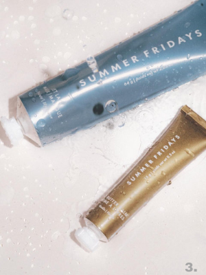 SUMMER FRIDAYS JETLAG MASK + LIP BUTTER BALM.