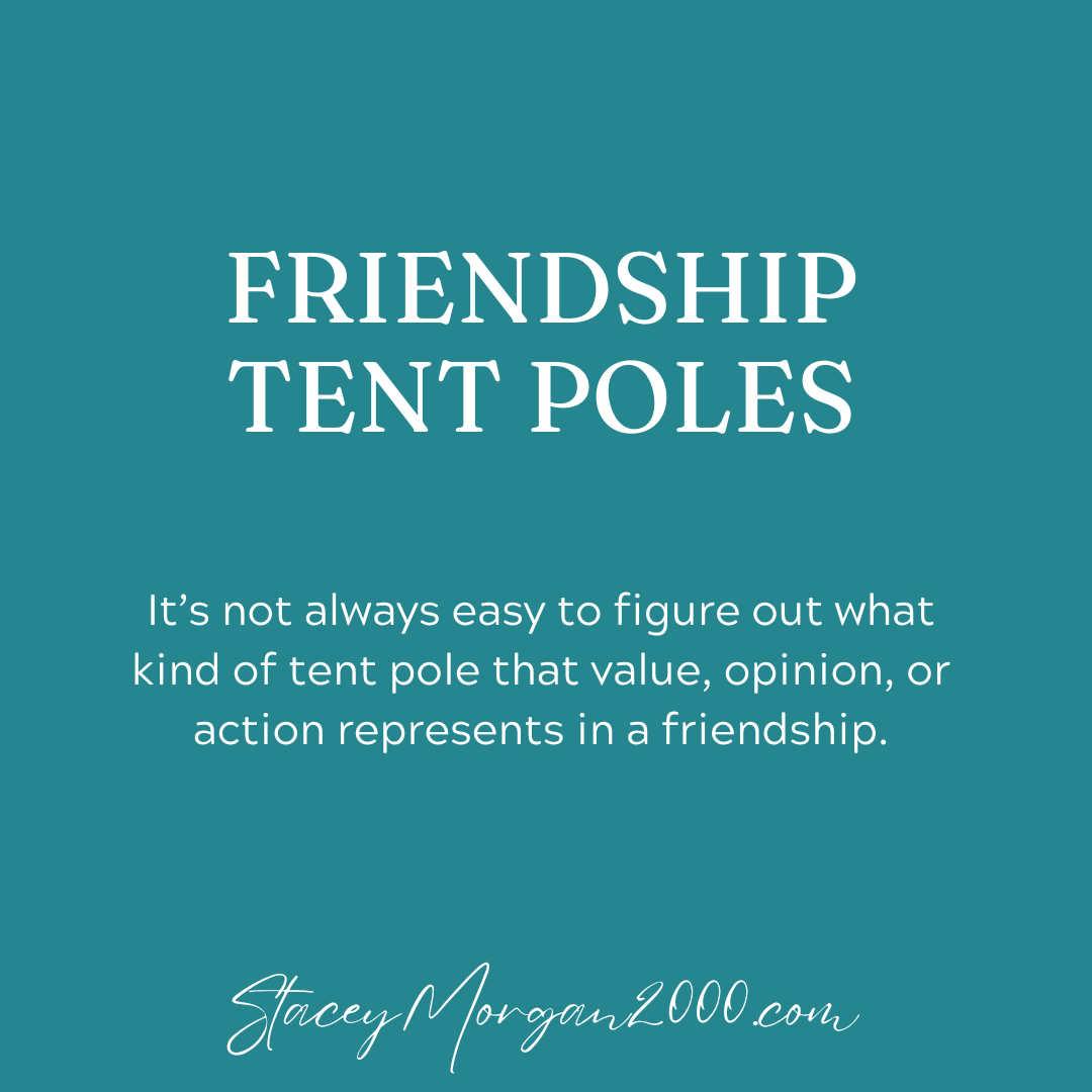 Friendship tent poles 